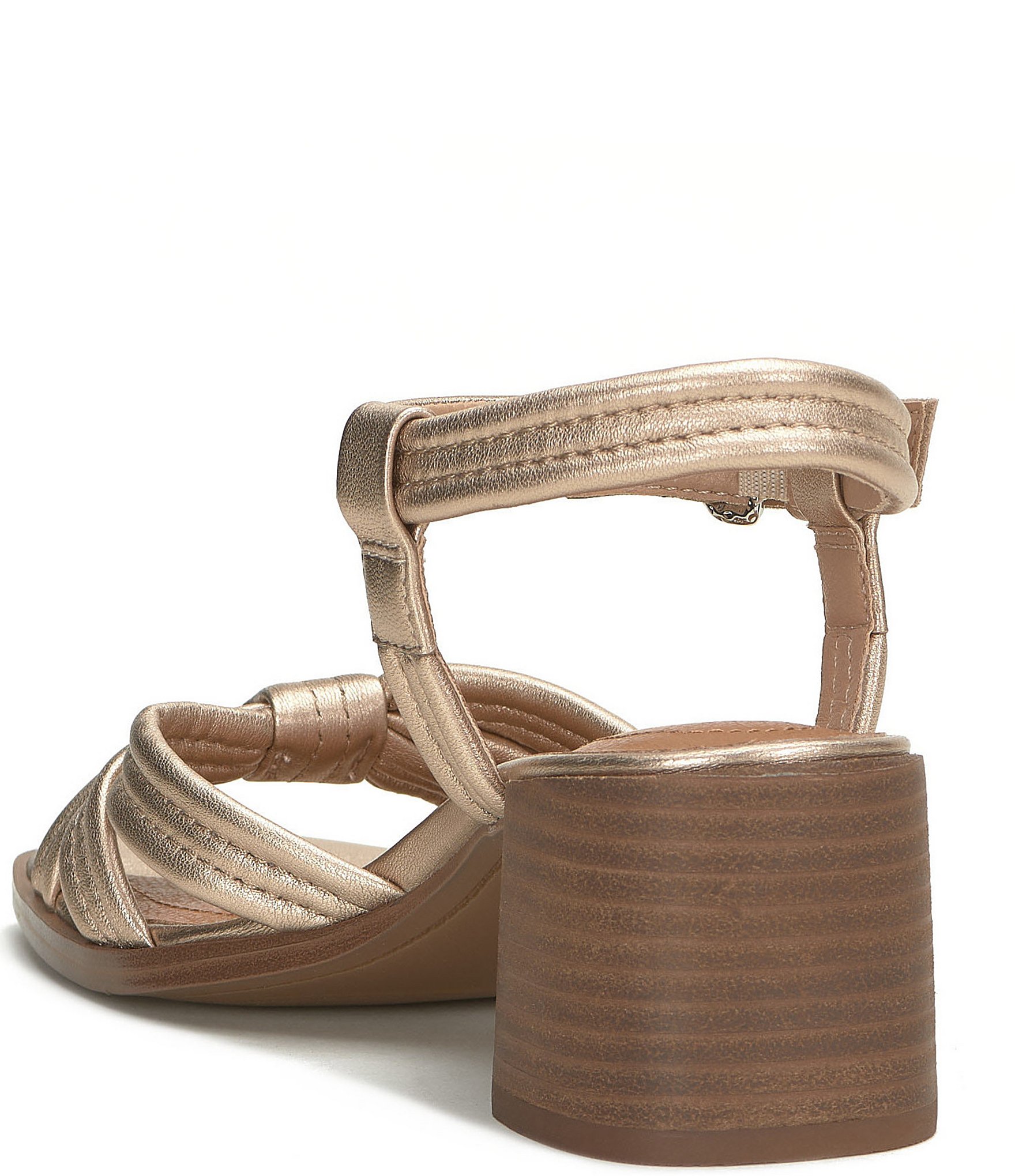 Lucky Brand Jolenne Knotted Vamp Heeled Sandals