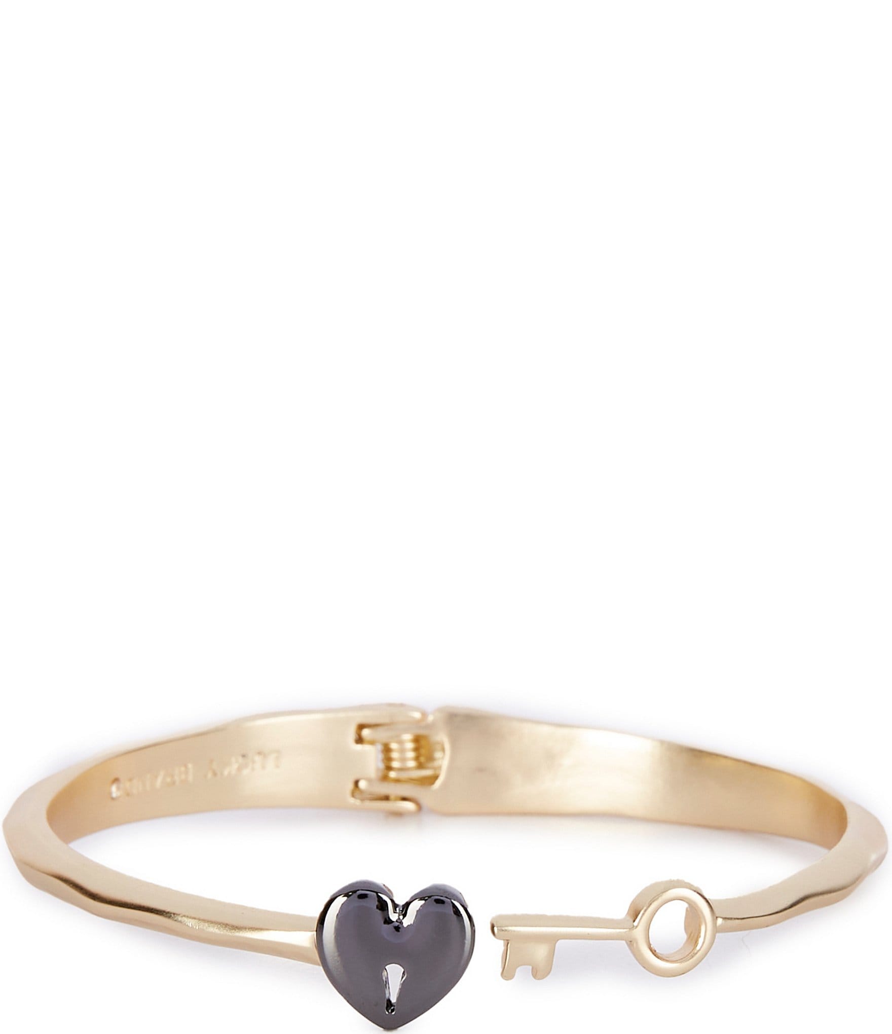 Lucky Brand Bee Hinge Cuff Bracelet, Gold, One Size