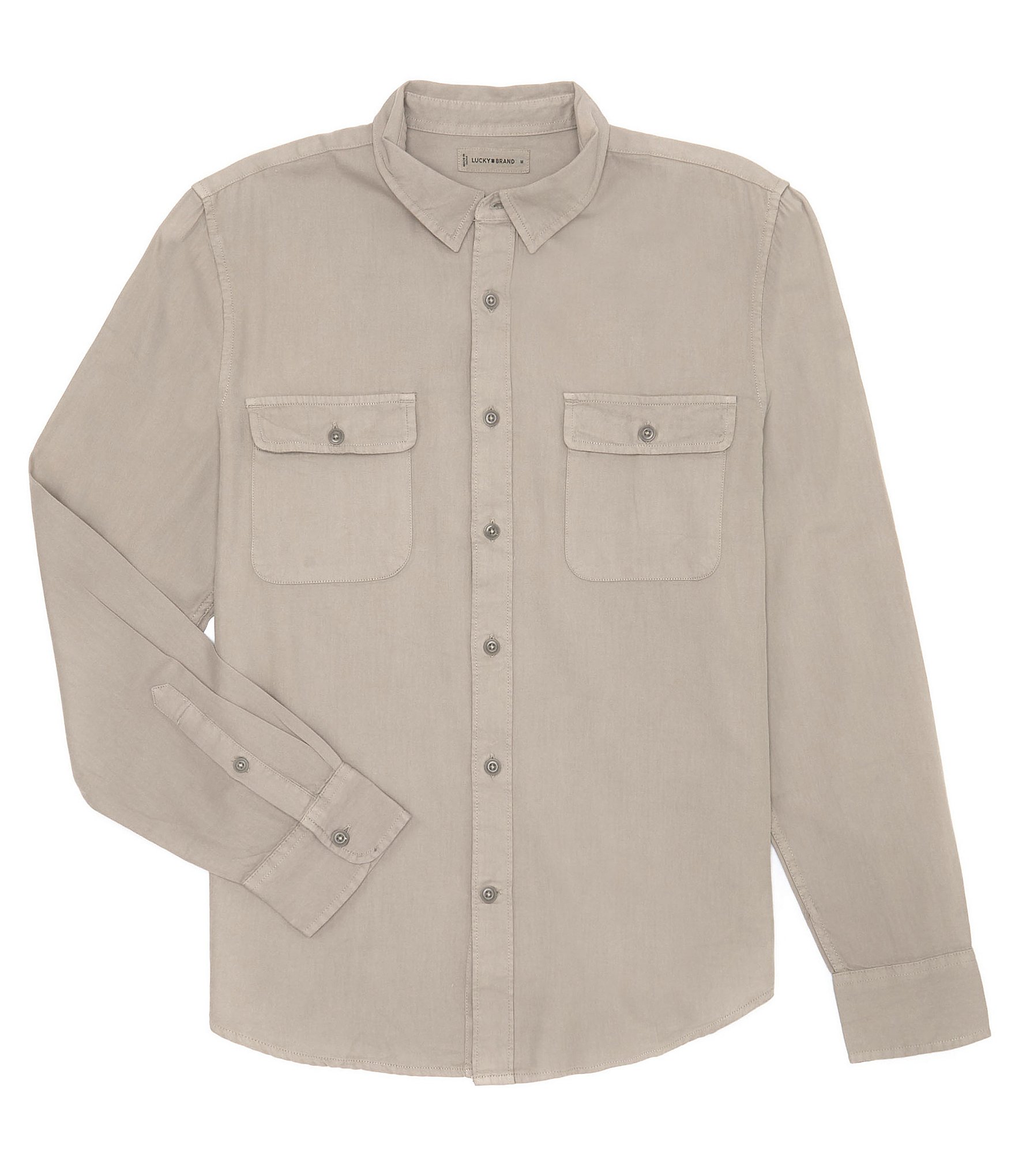 Lucky Brand Long Sleeve Lived-In Workwear Shirt