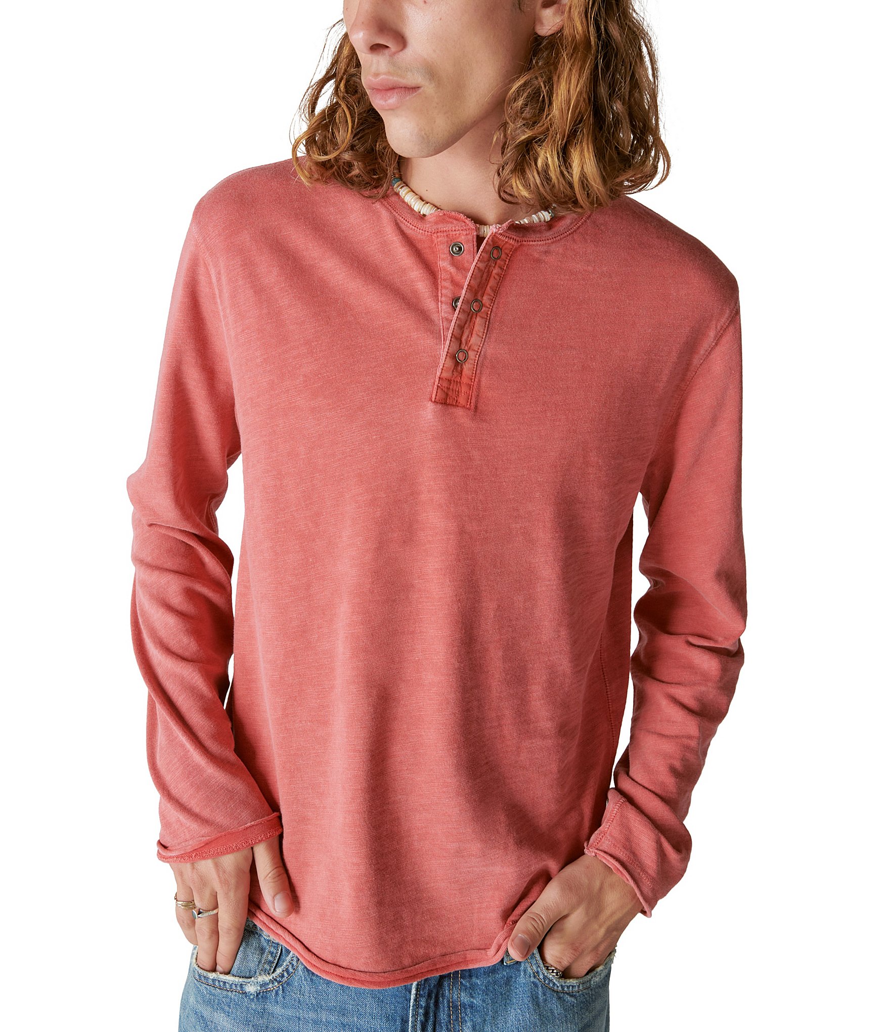 Ford Bronco Men's Long Sleeve Slub Hooded Tee