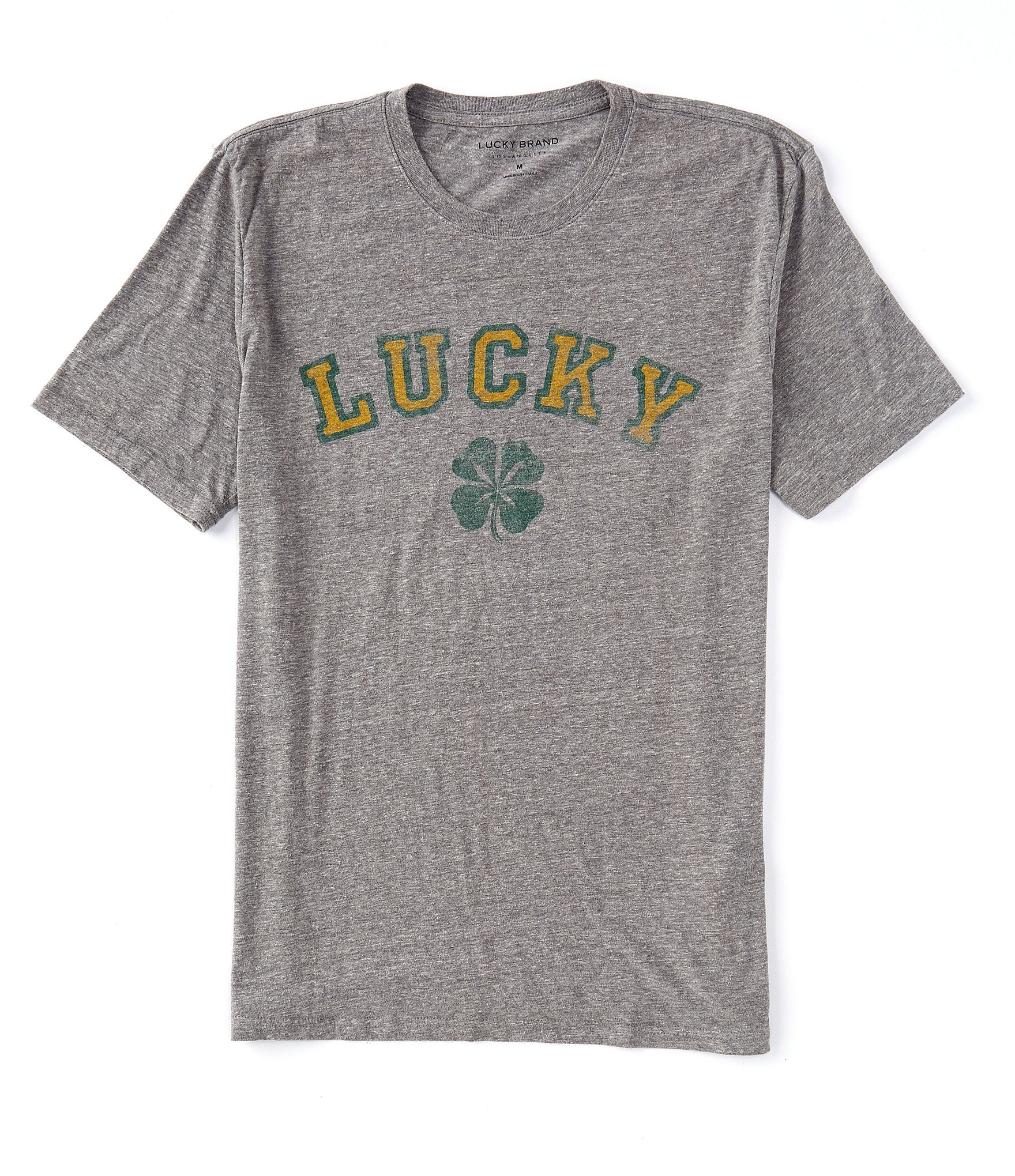 Lucky Brand Lucky Double Clover Boyfriend Tee - ShopStyle T-shirts
