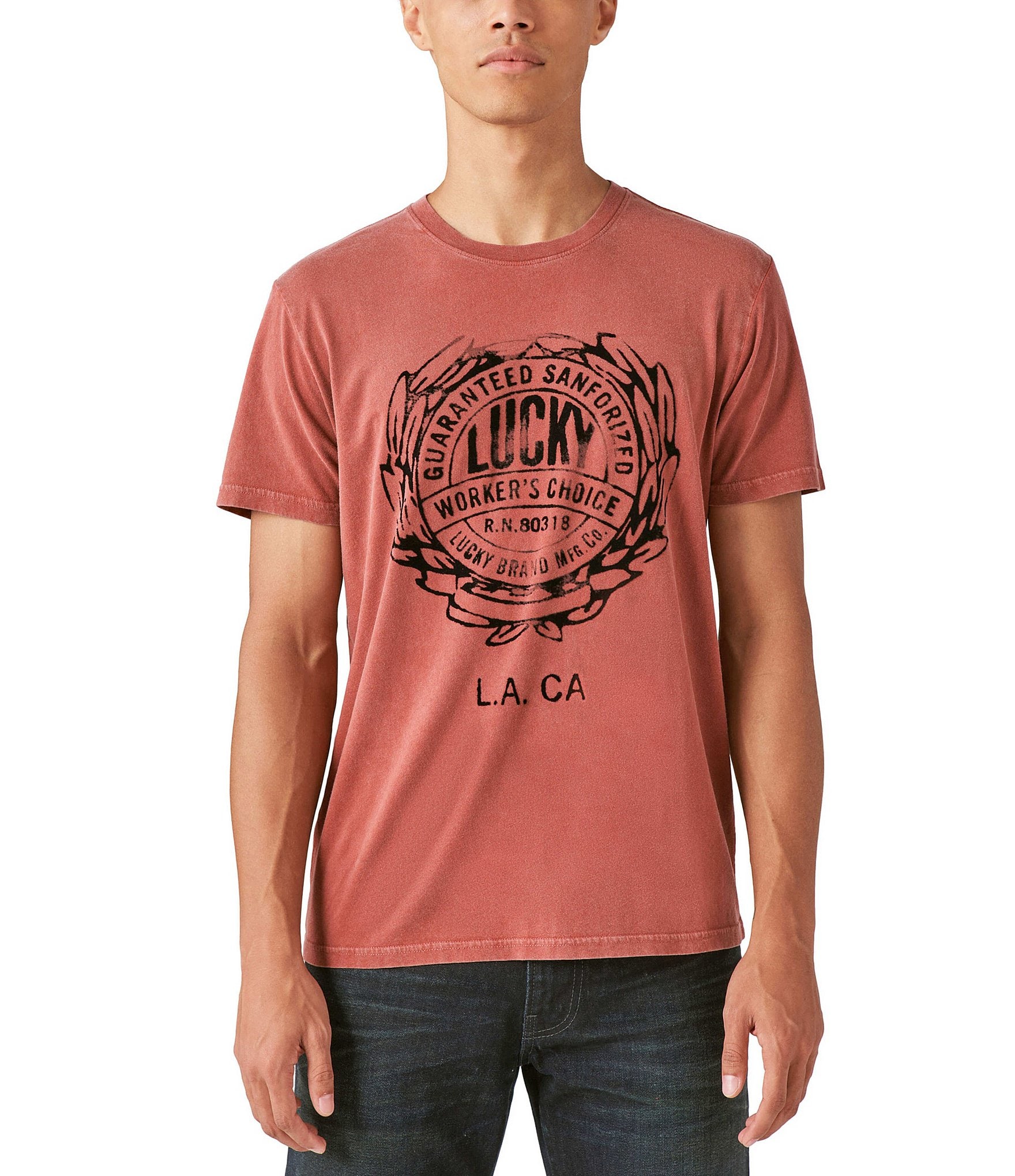 Lucky Brand Lucky Heart Graphic T-Shirt