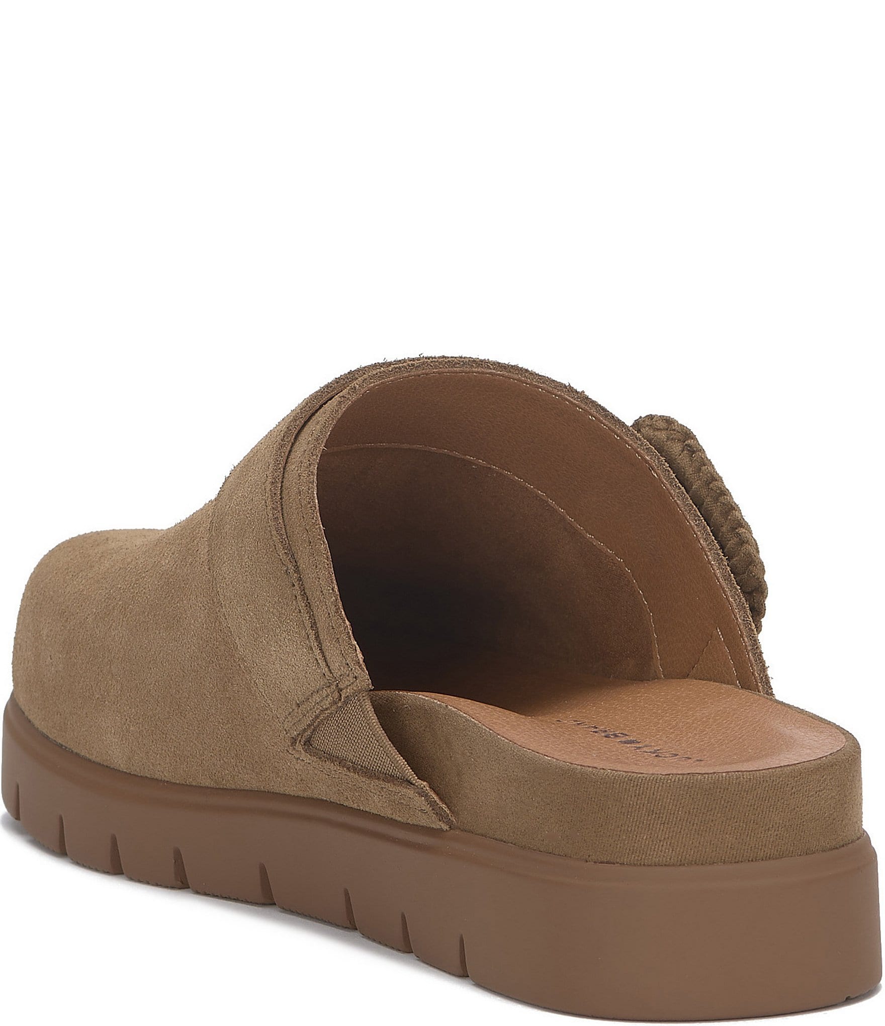 Lucky Brand Sachie Suede Mule Clogs