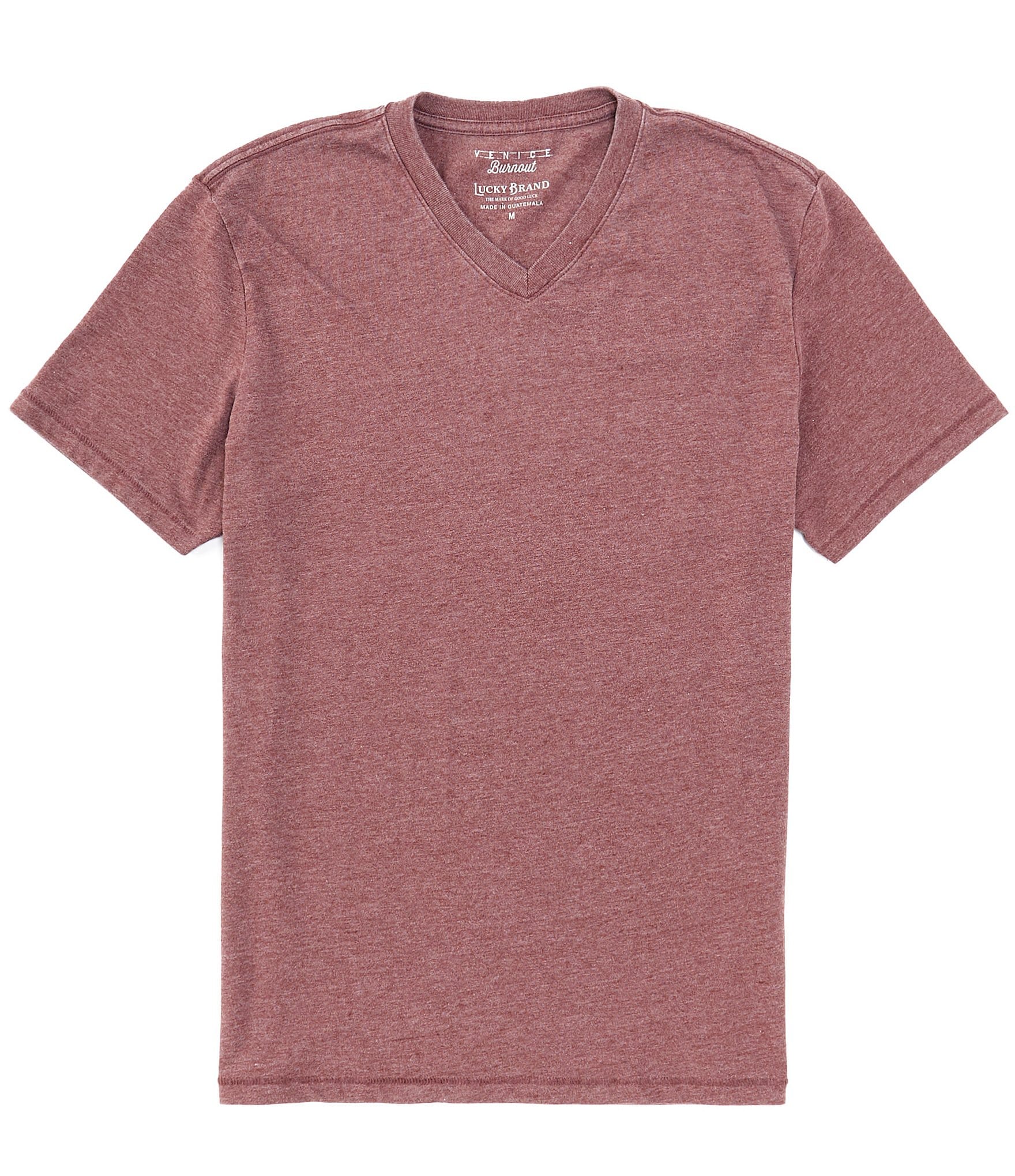 Lucky Brand Scoop Neck Short Sleeve Slouchy Round Hem T-Shirt