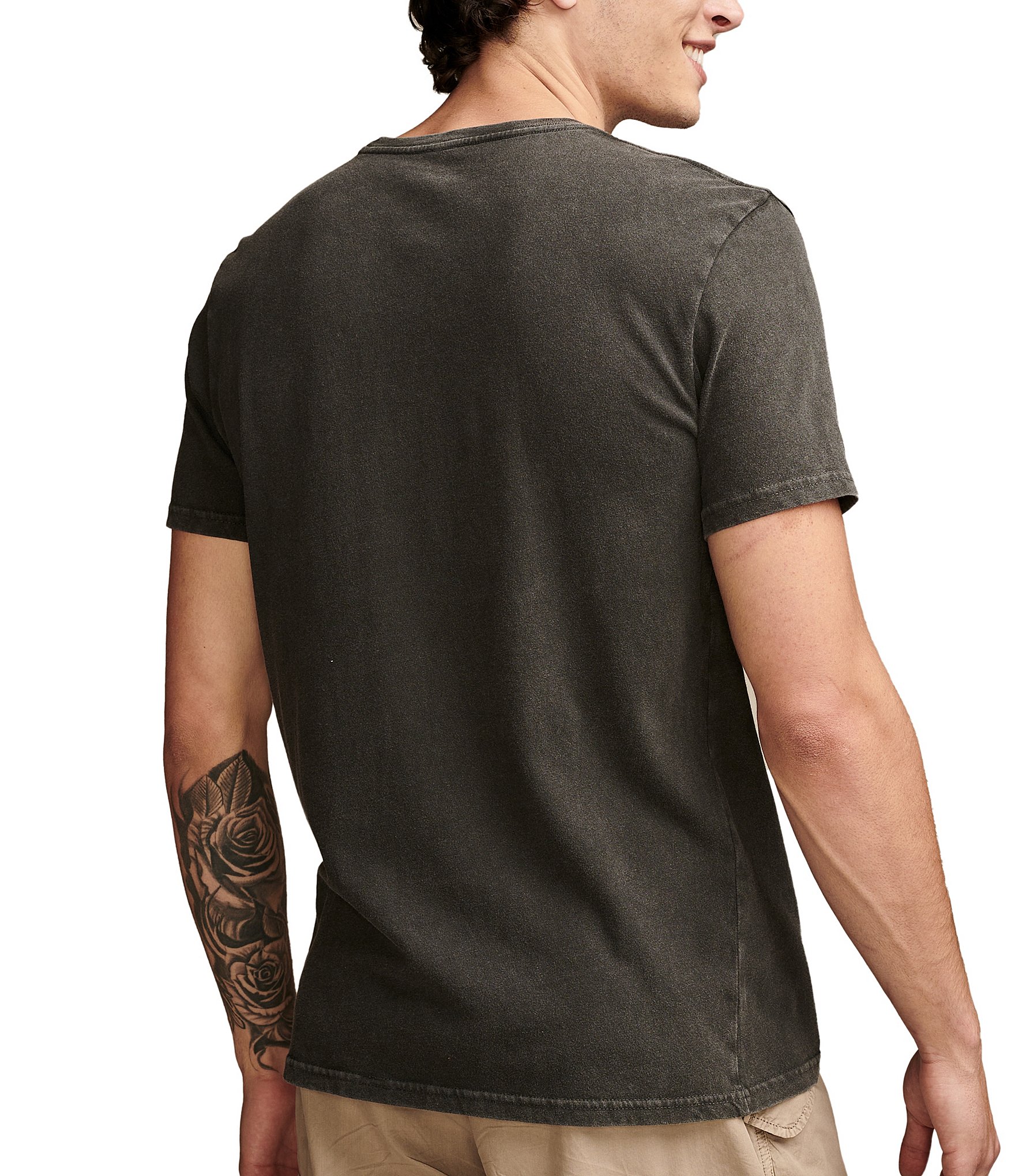 Lucky Brand Short Sleeve Clover T-Shirt