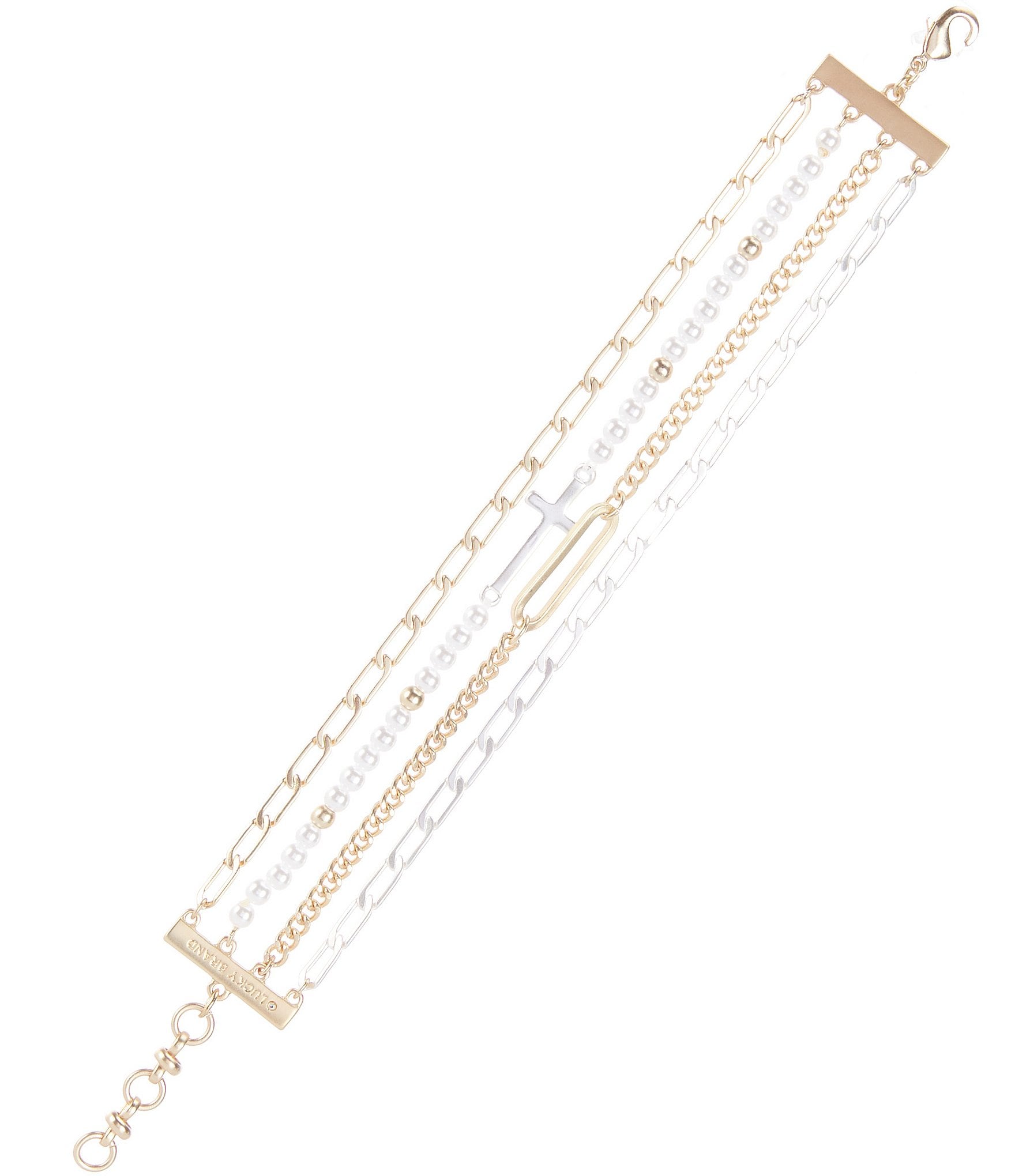 Lucky brand cross deals bracelet