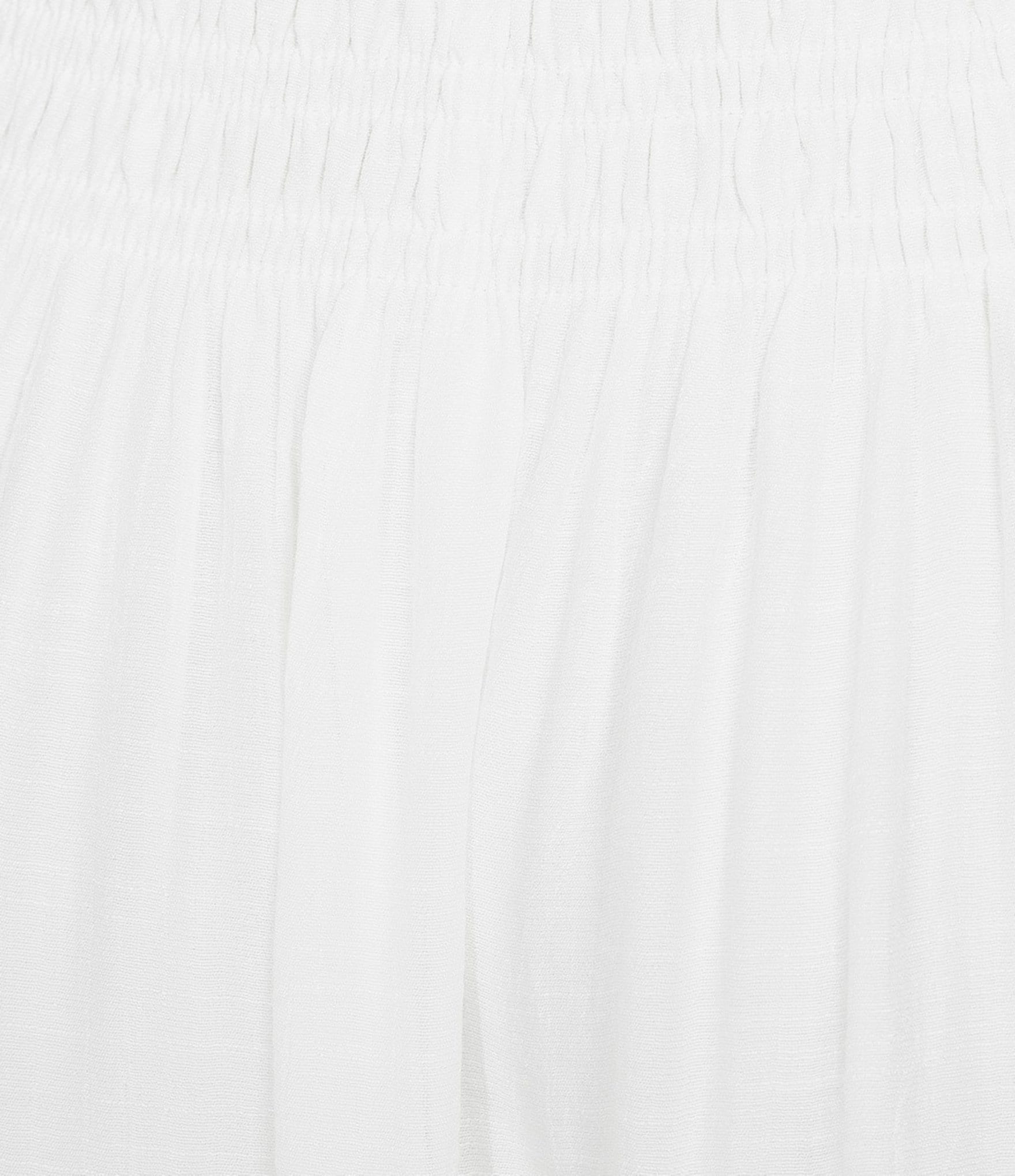 Lucy Paris Tropez Smocked Coordinating A-Line Midi Skirt