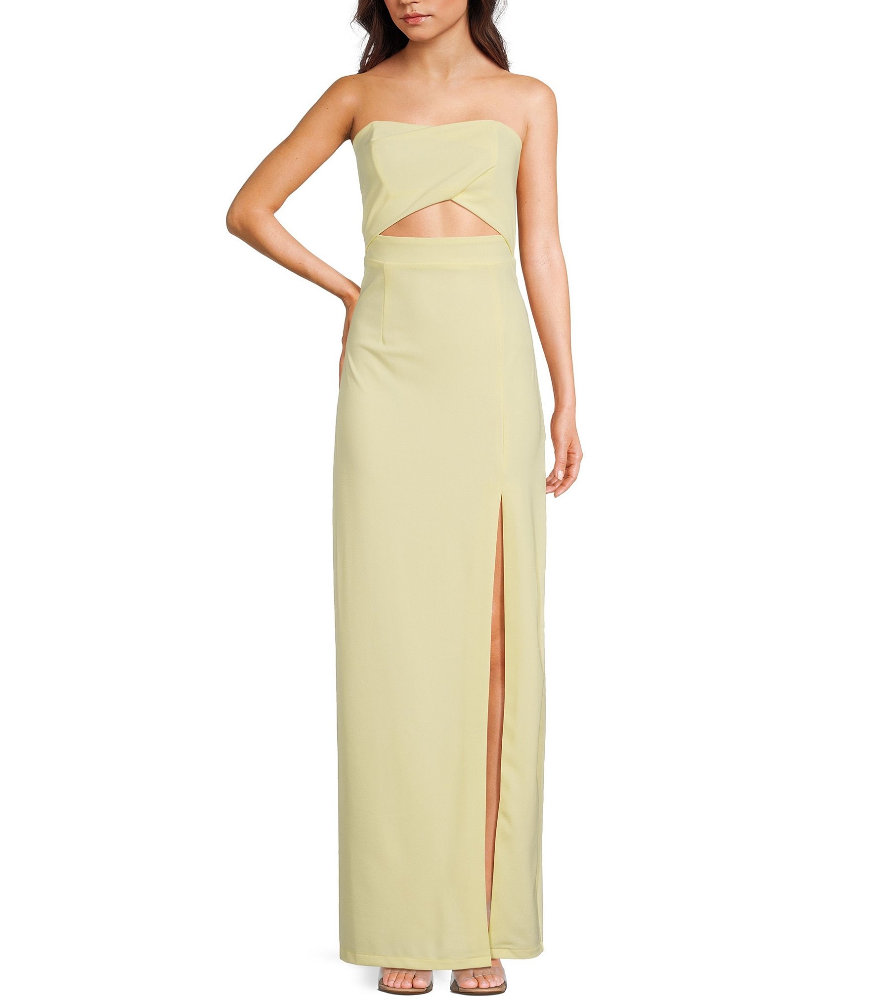 Yellow Prom Formal Dresses Dillard's