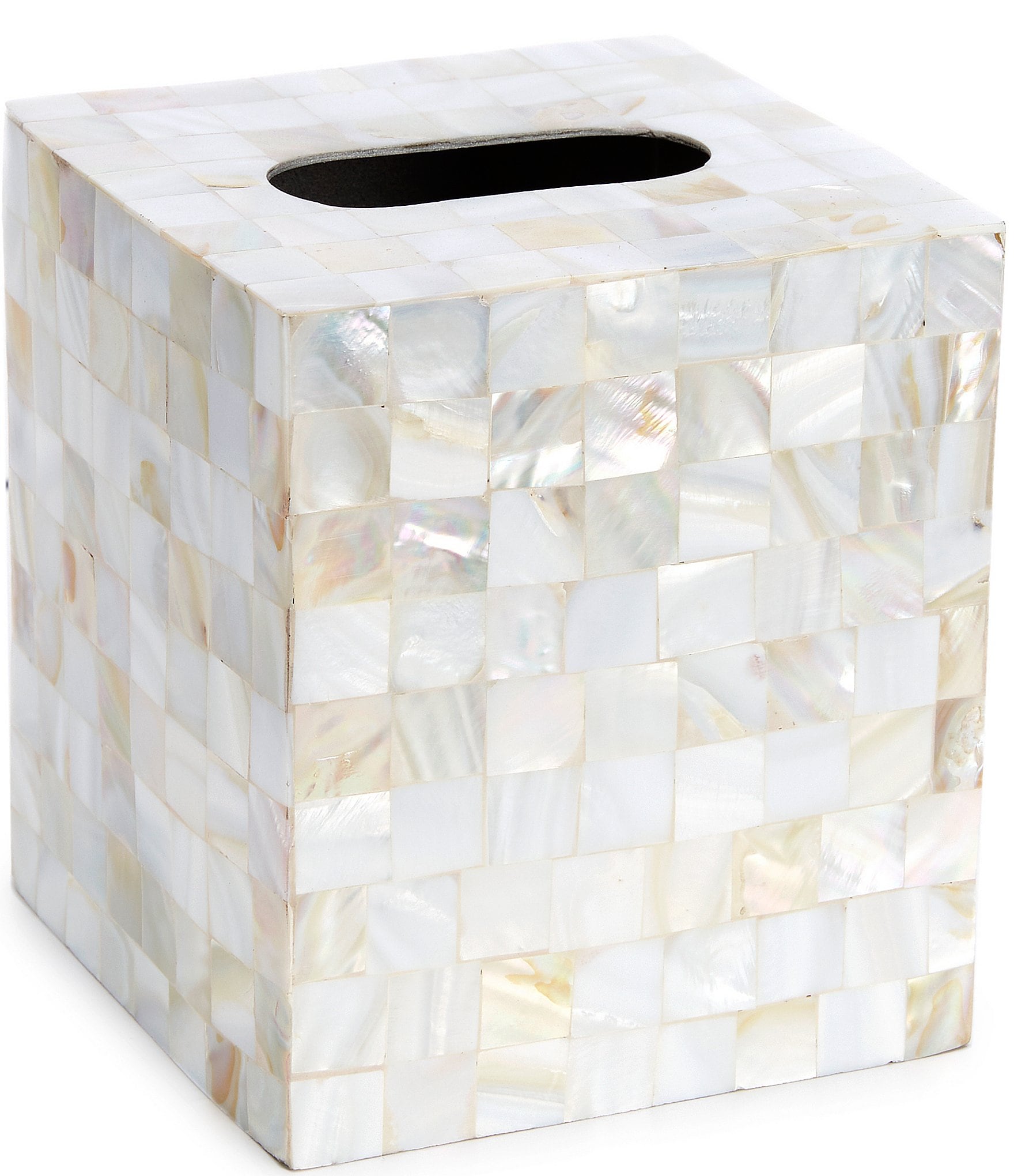 Long Style White Tissue Box Cover - Hotel Complimentary Products