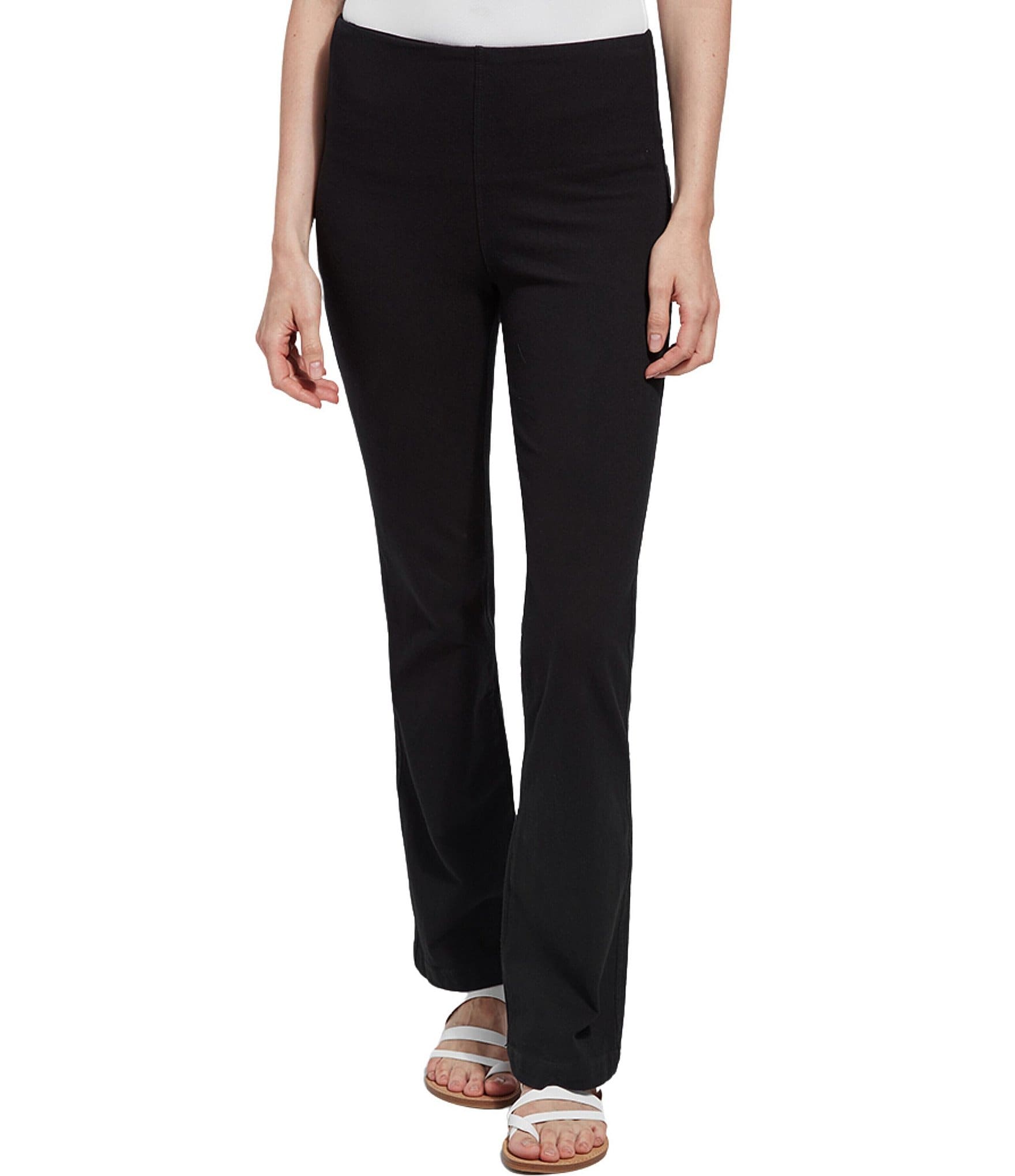 Lysse Plus Size Tara Bootcut Leggings - Cotton Blend Shapewear Leggings, Black, Size 1X - View #10