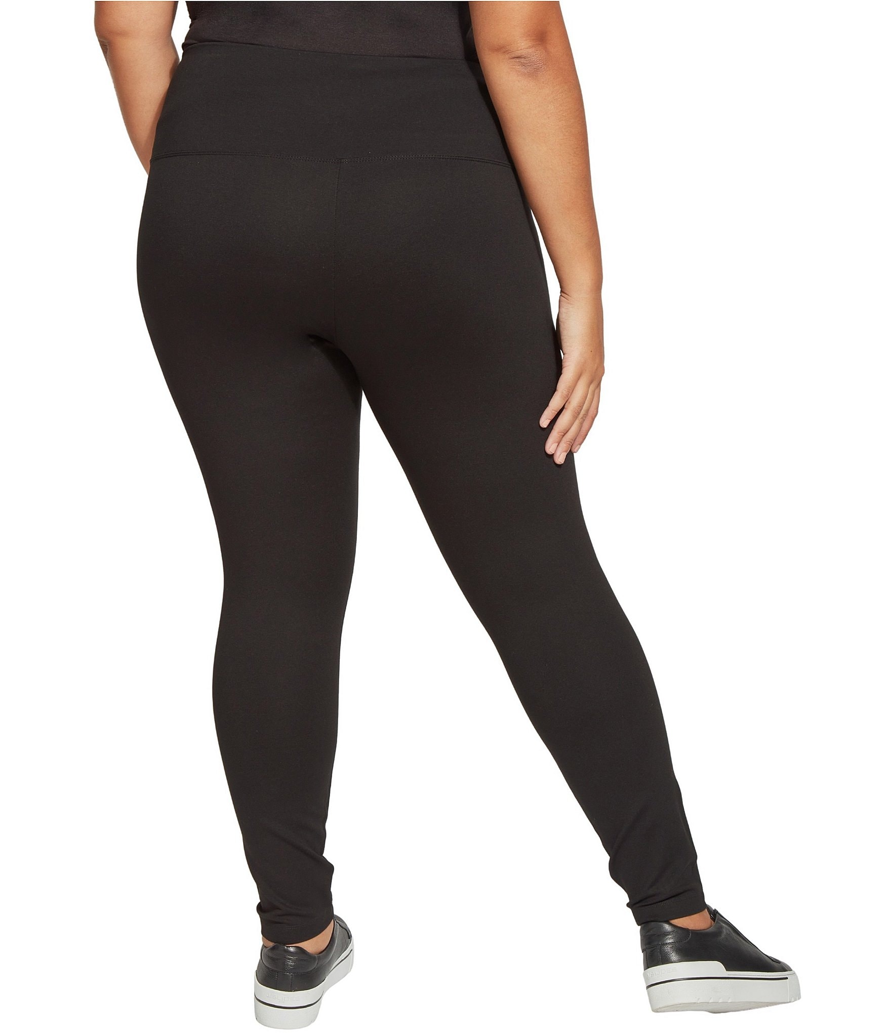Lysse Plus Size Center Seam Ponte Leggings