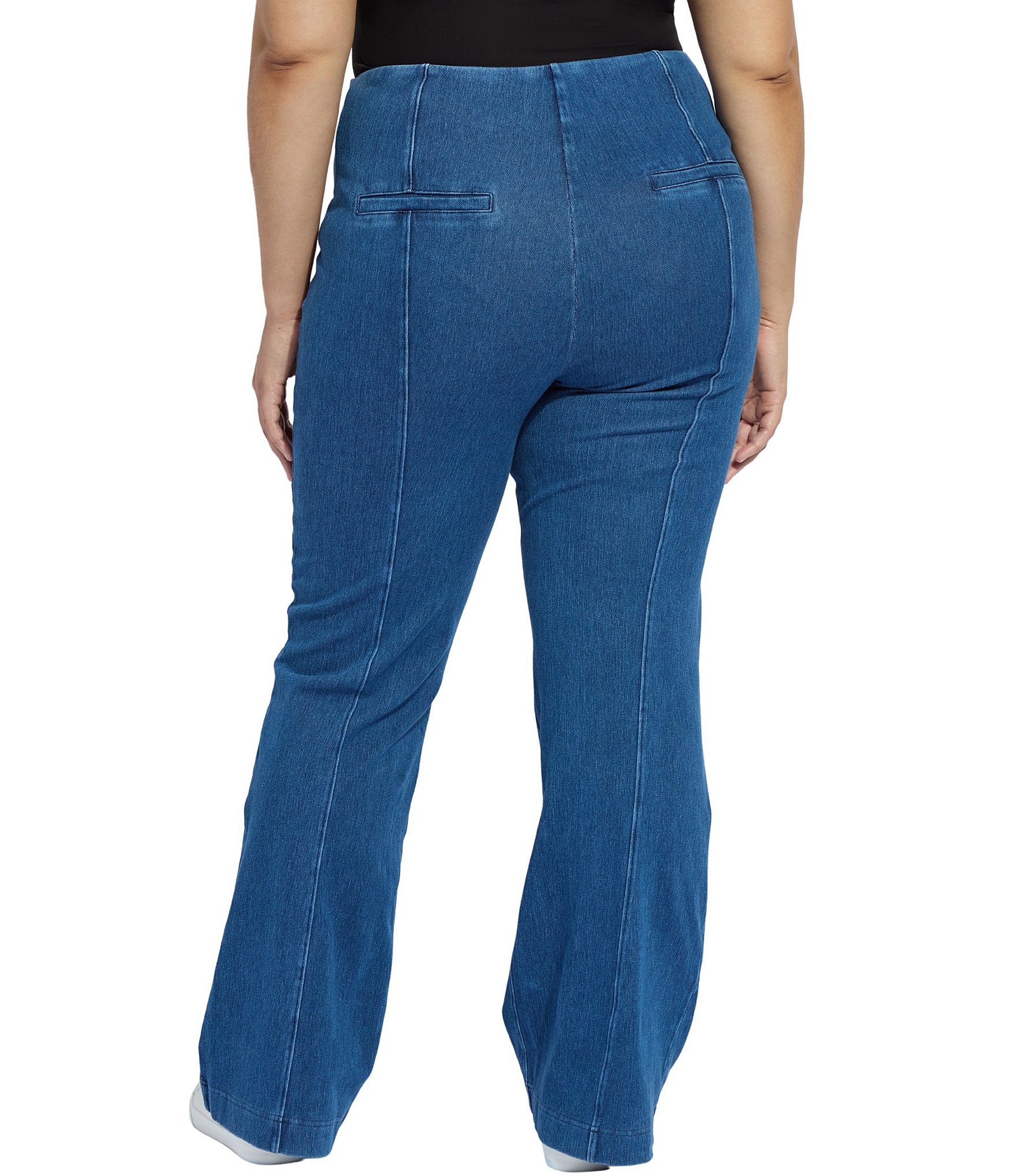 Lysse Plus Size Stretch Denim Trouser Leggings