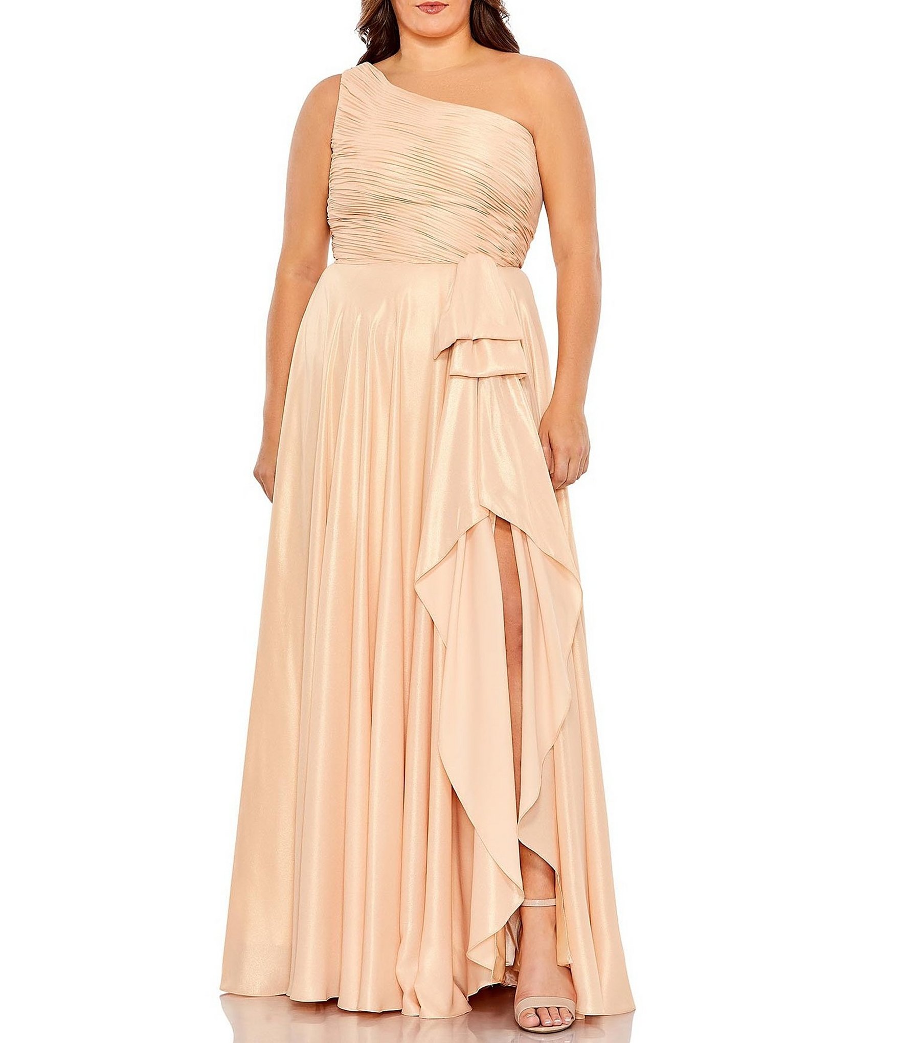 Gold Plus-Size Dresses & Gowns | Dillard's
