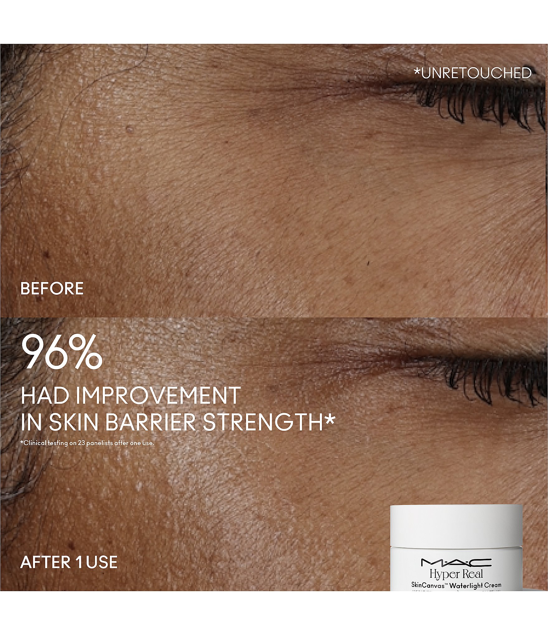 MAC Hyper Real SkinCanvas Waterlight Cream HA3 Moisturizer