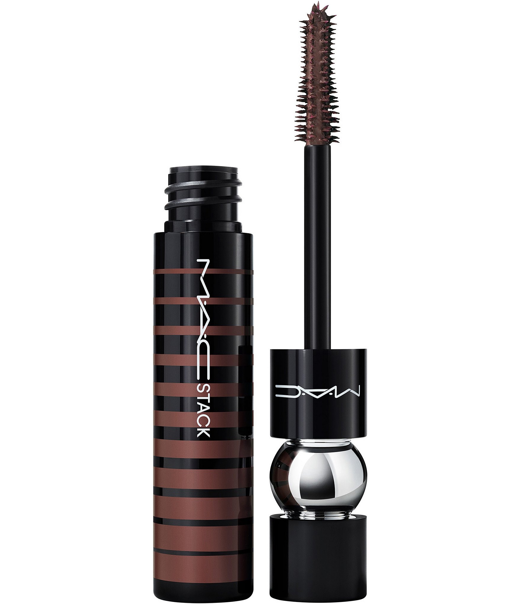 MAC MACStack Mascara with Superstack Mega Brush in Chestnut