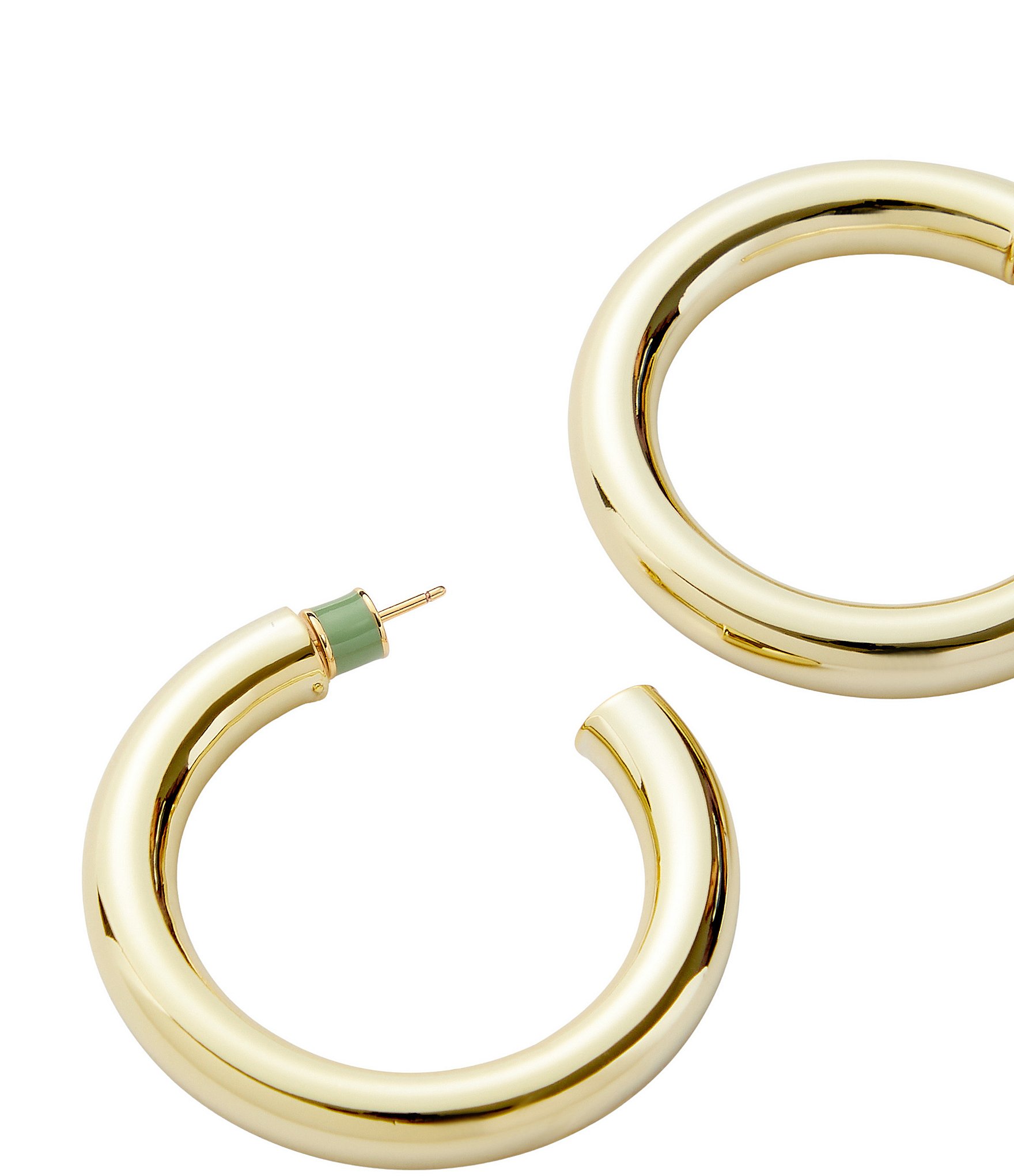 MACHETE 1.5#double; Perfect Hoop Earrings