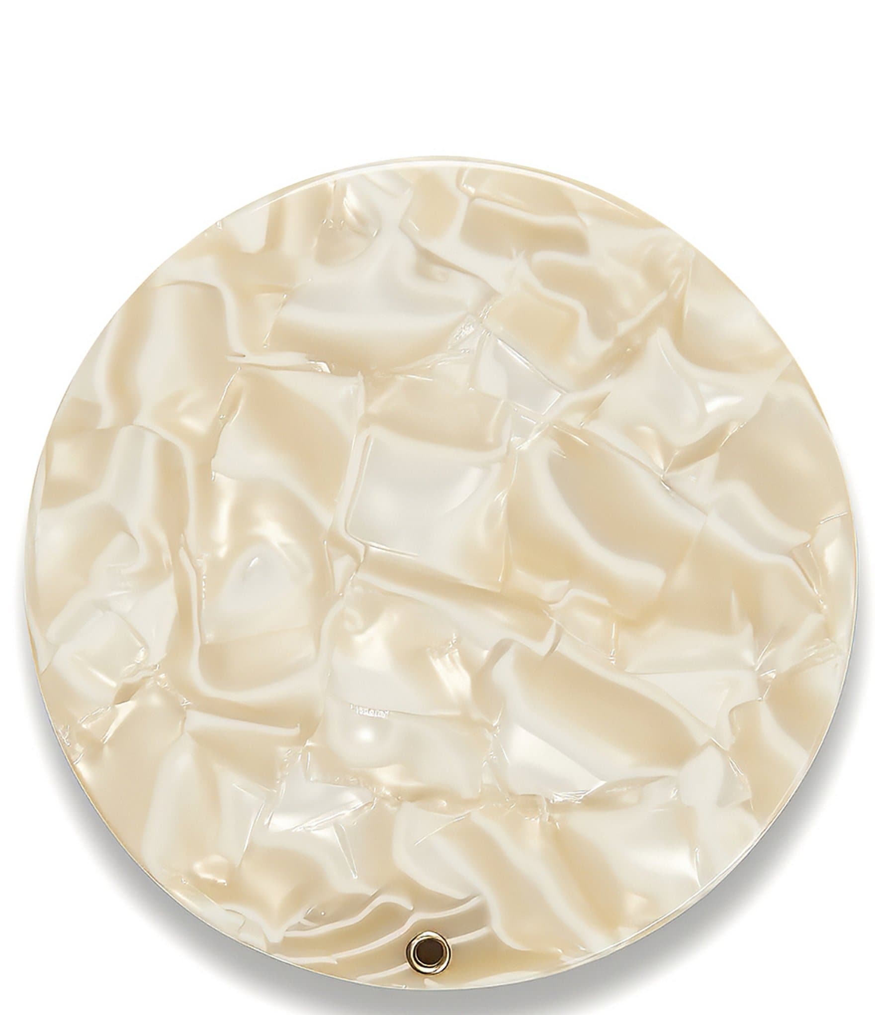 MACHETE Ivory Circle Compact Mirror