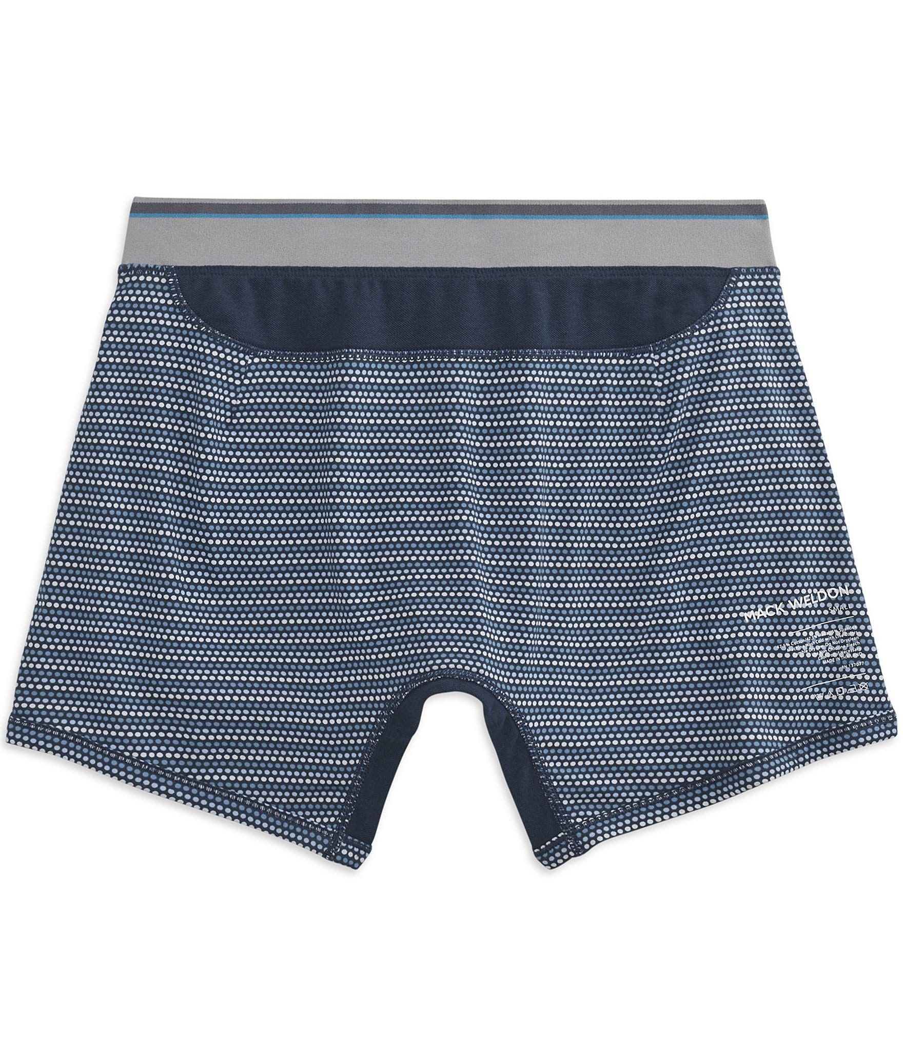 Mack Weldon 18-Hour Printed Jersey 6#double; Inseam Boxer Briefs