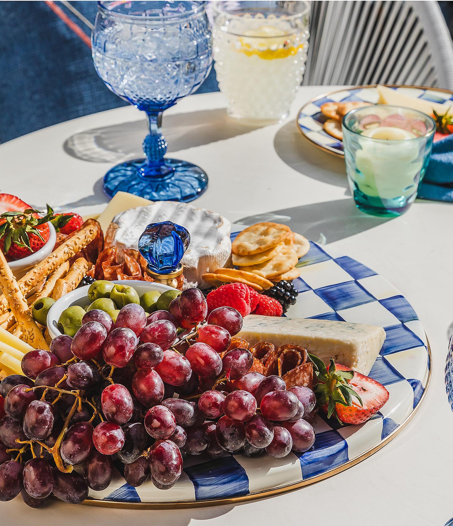 MacKenize-Childs Check Cheese Course