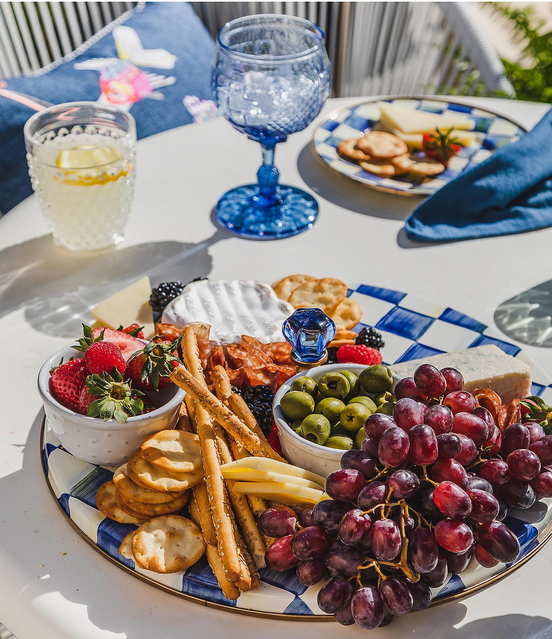 MacKenize-Childs Check Cheese Course