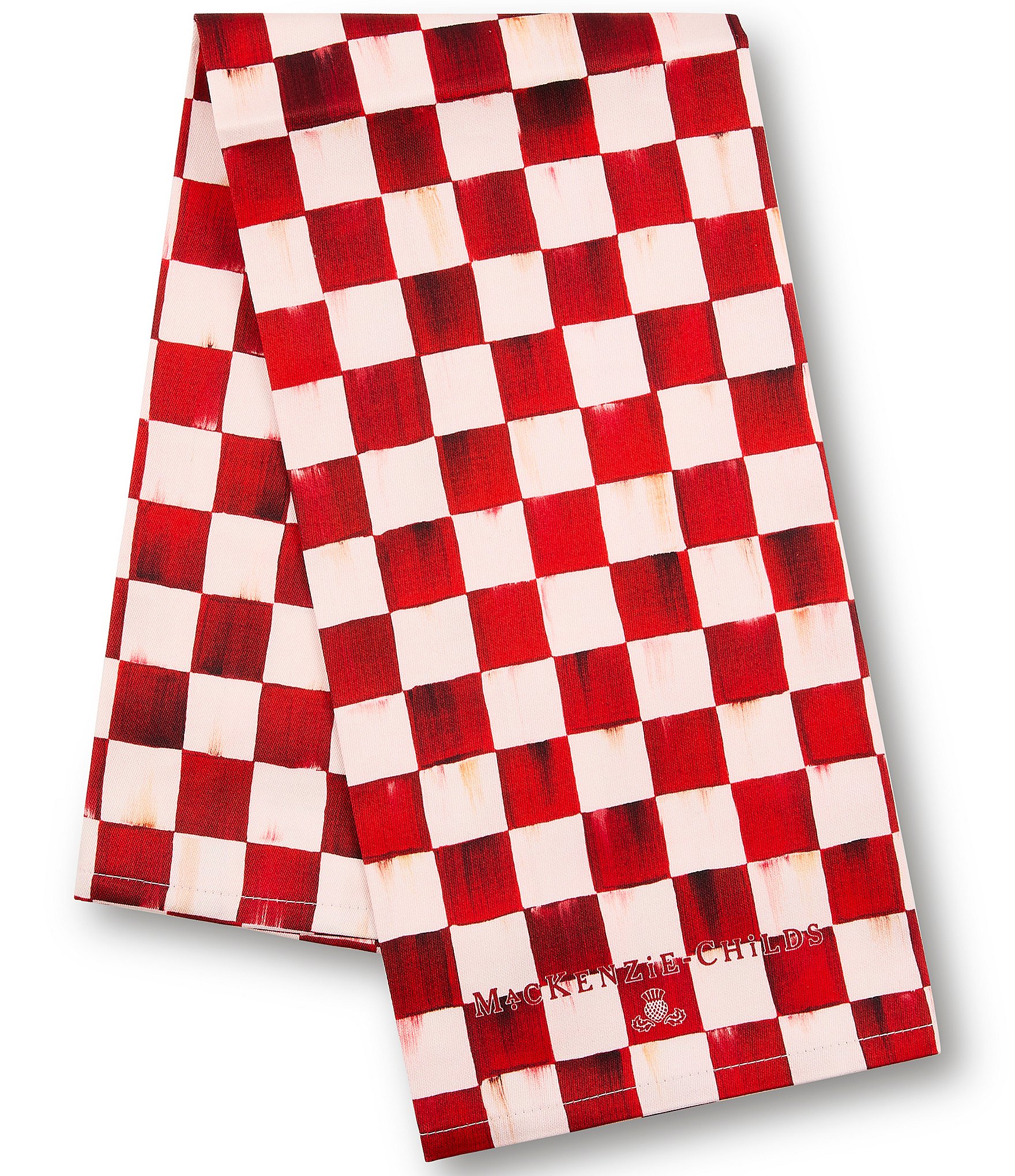 MacKenzie-Childs Check Dish Towel