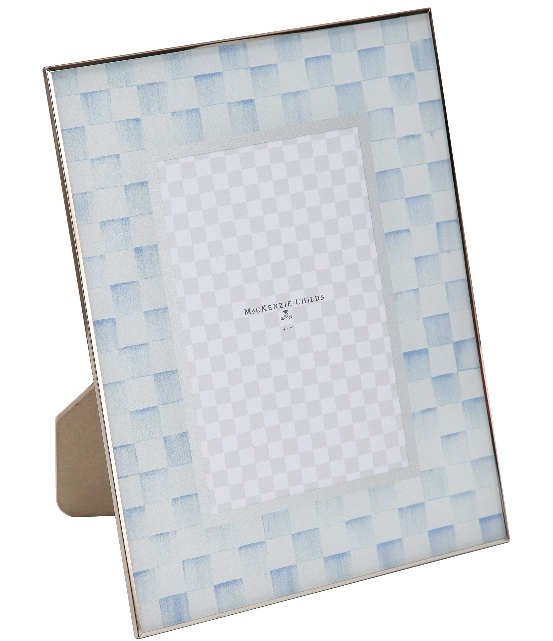 MacKenzie-Childs Check® Glass Picture Frame
