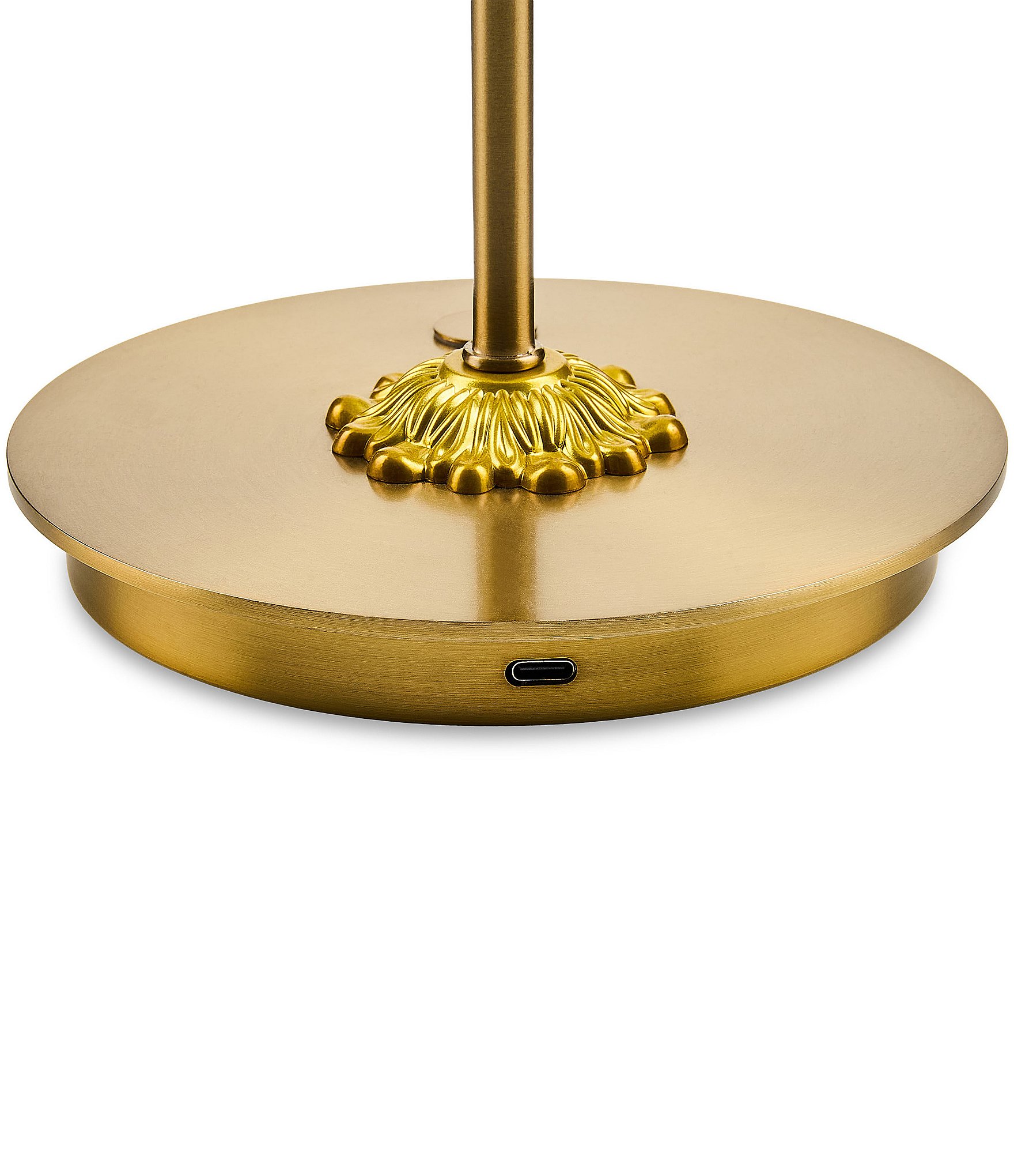 MacKenzie-Childs Check LED Rechargeable Dome Table Lamp