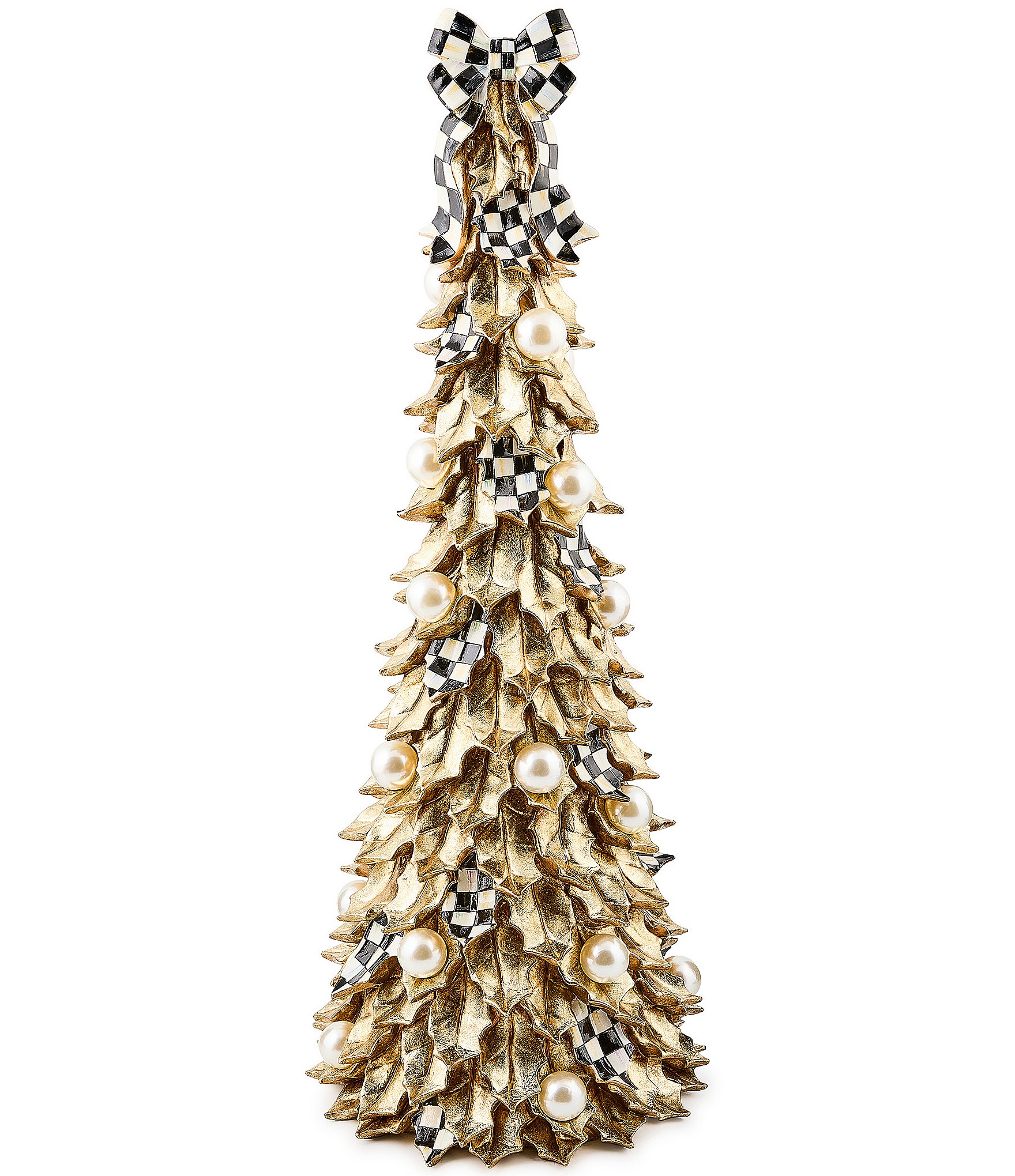 MacKenzie-Childs Courtly Check Noel Pearl Tree