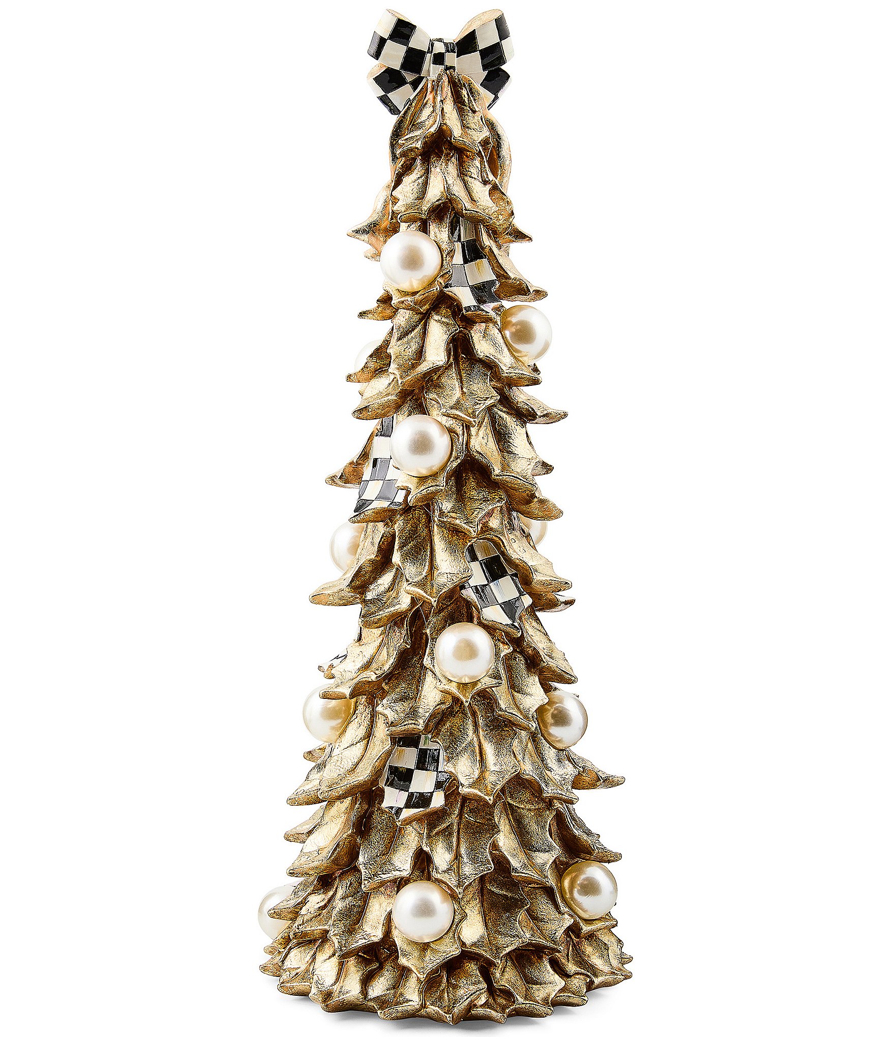 MacKenzie-Childs Courtly Check Noel Pearl Tree