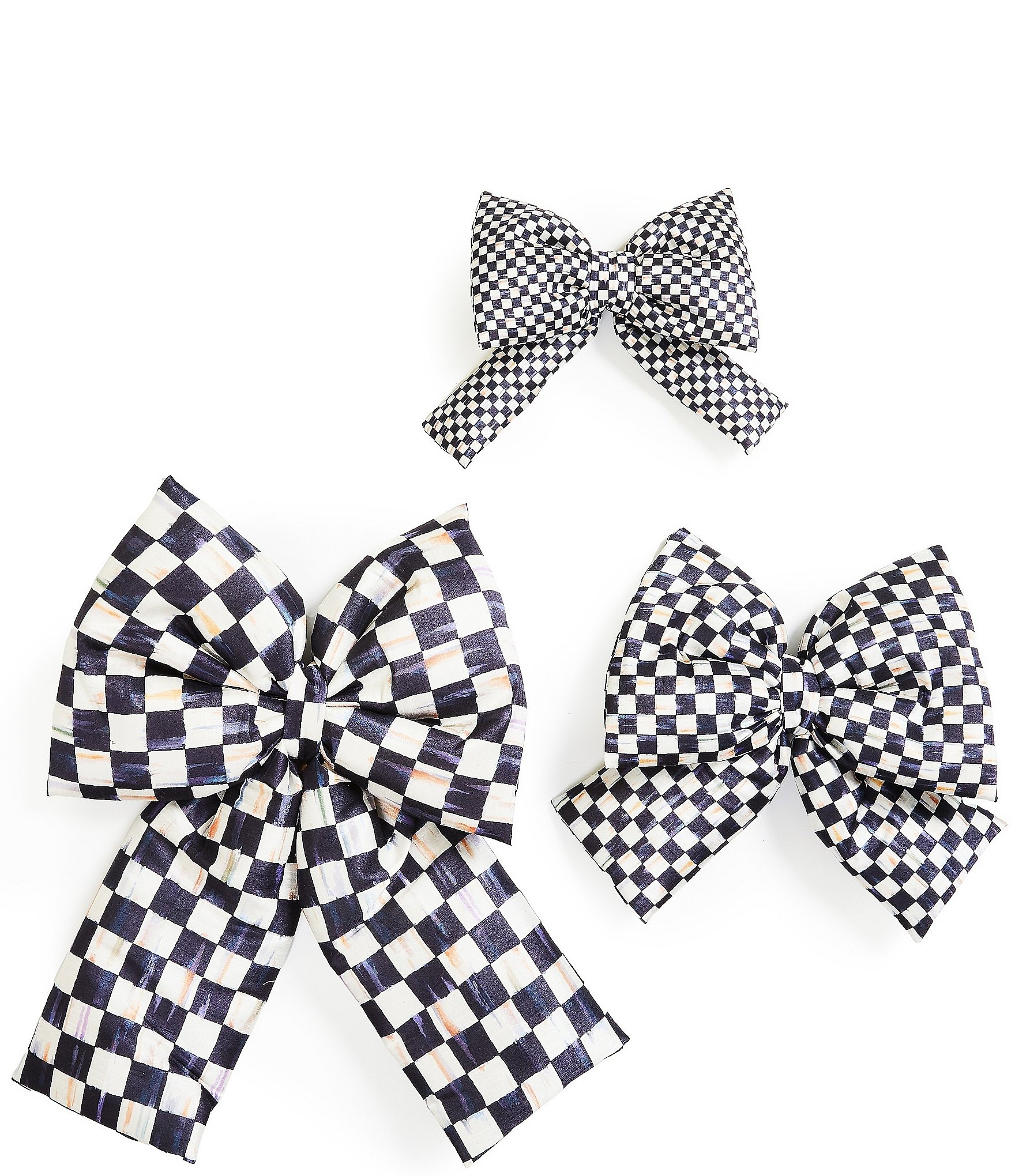 MacKenzie-Childs Check Bow Decor