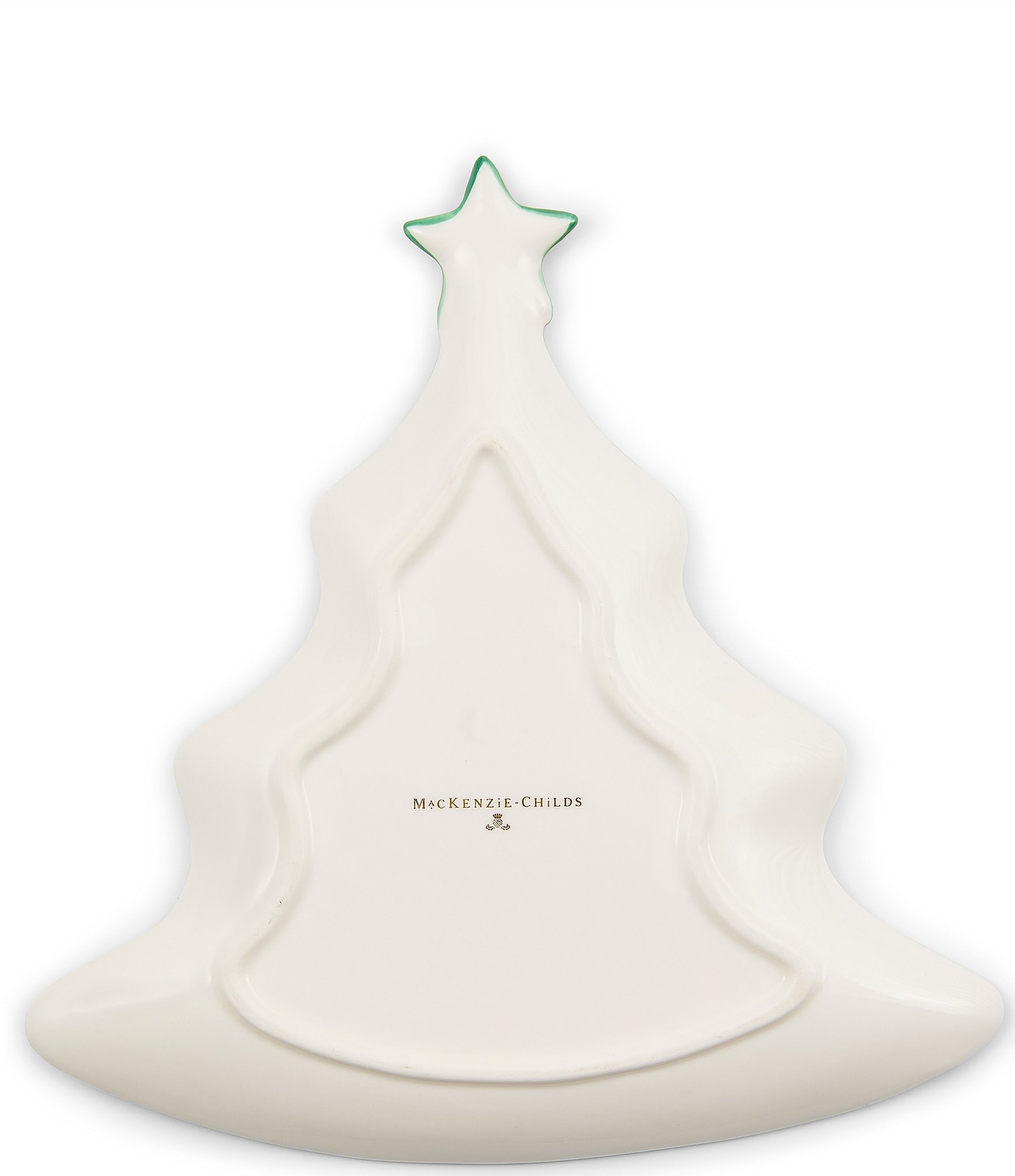 MacKenzie-Childs Check Tree Trinket Tray
