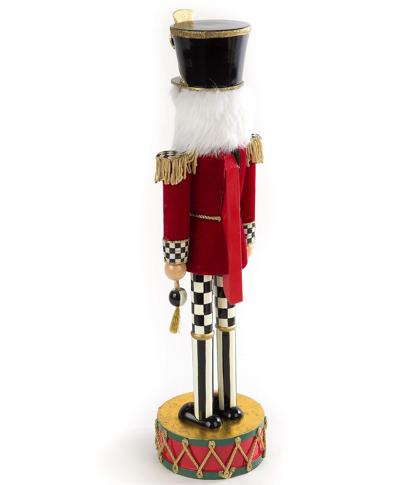 MacKenzie-Childs Classic Highland Check Nutcracker
