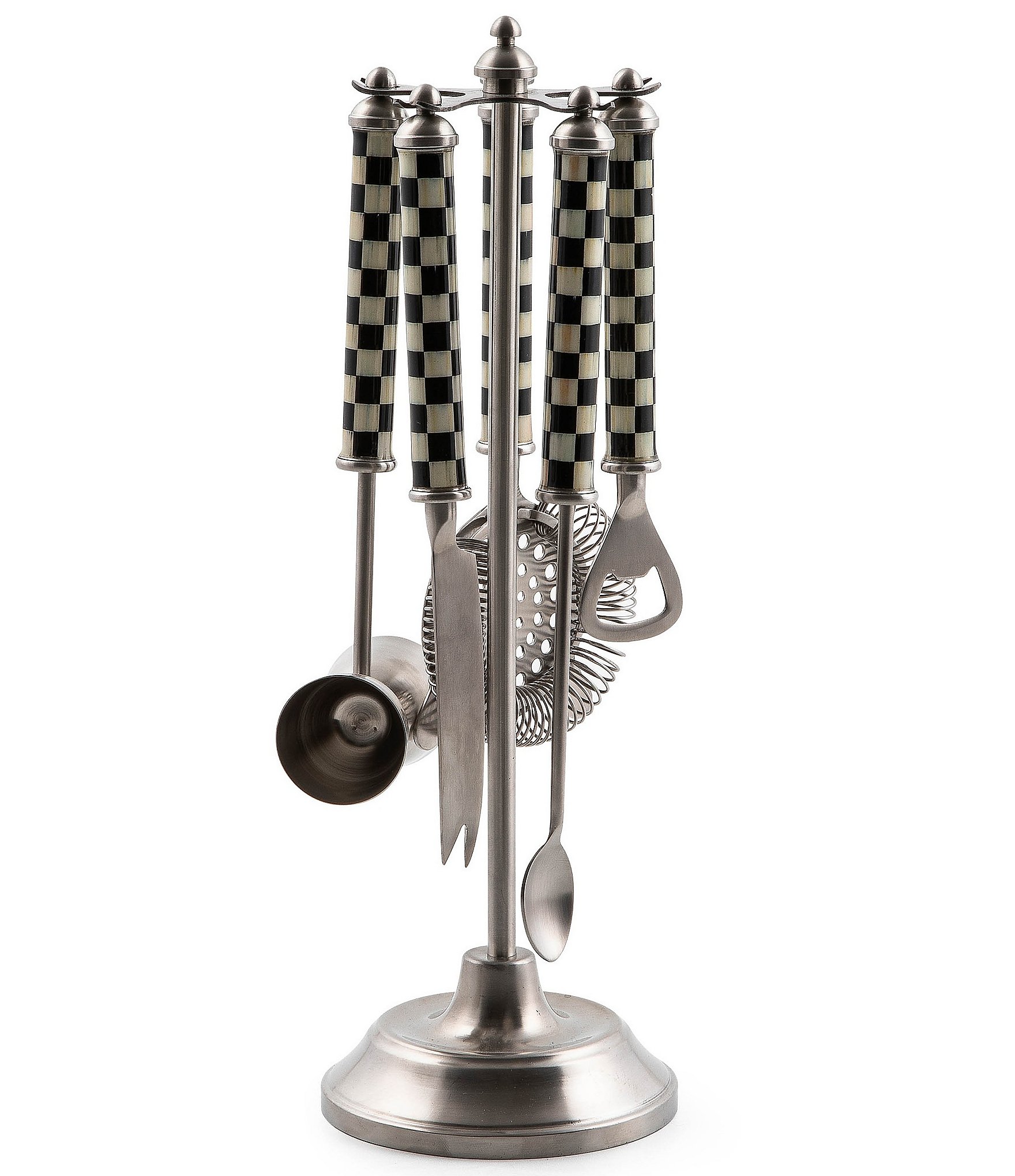 MacKenzie-Childs Check® 3260 Bar Tool | Dillard's