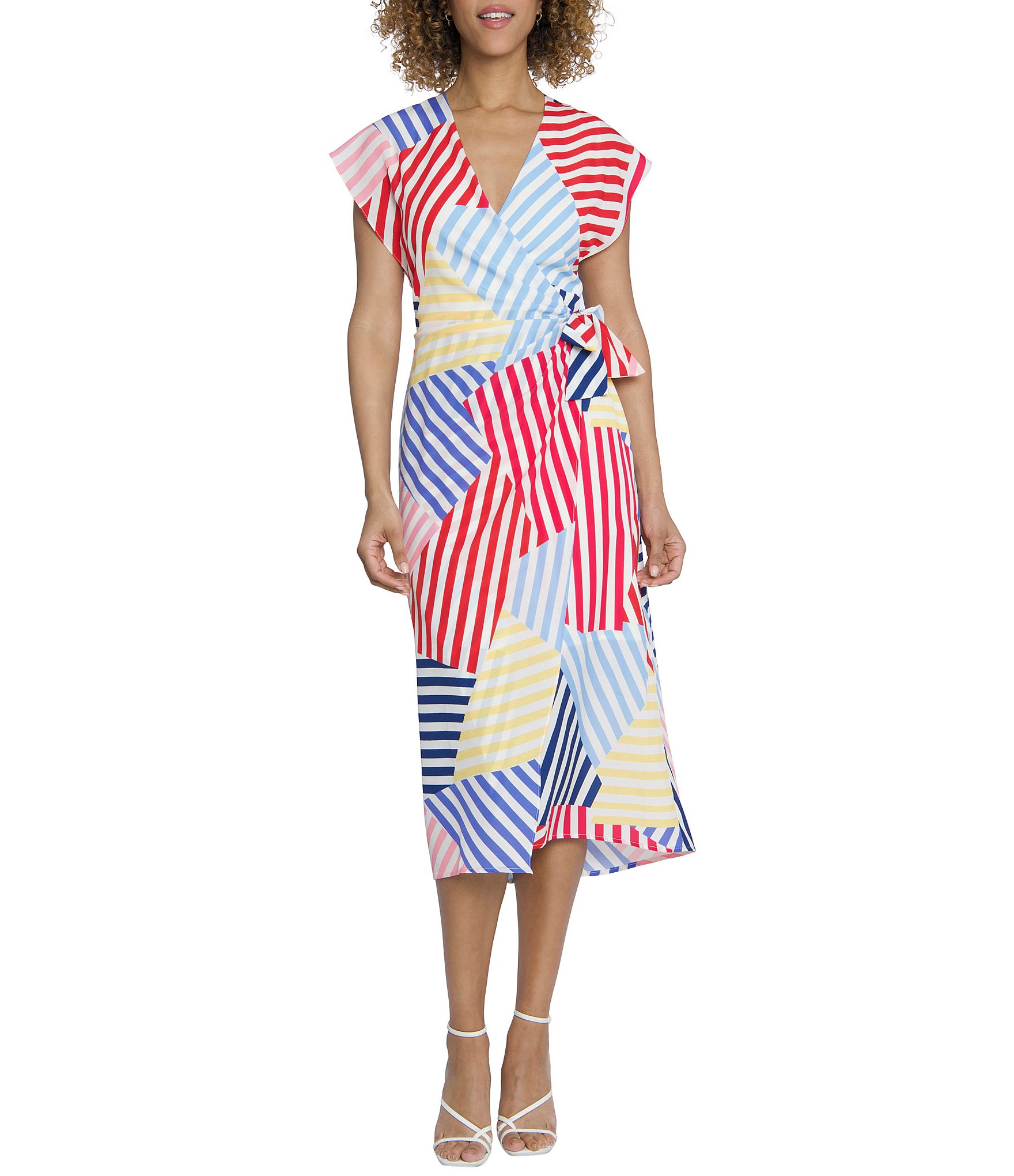 Manda broad stripe dress hotsell