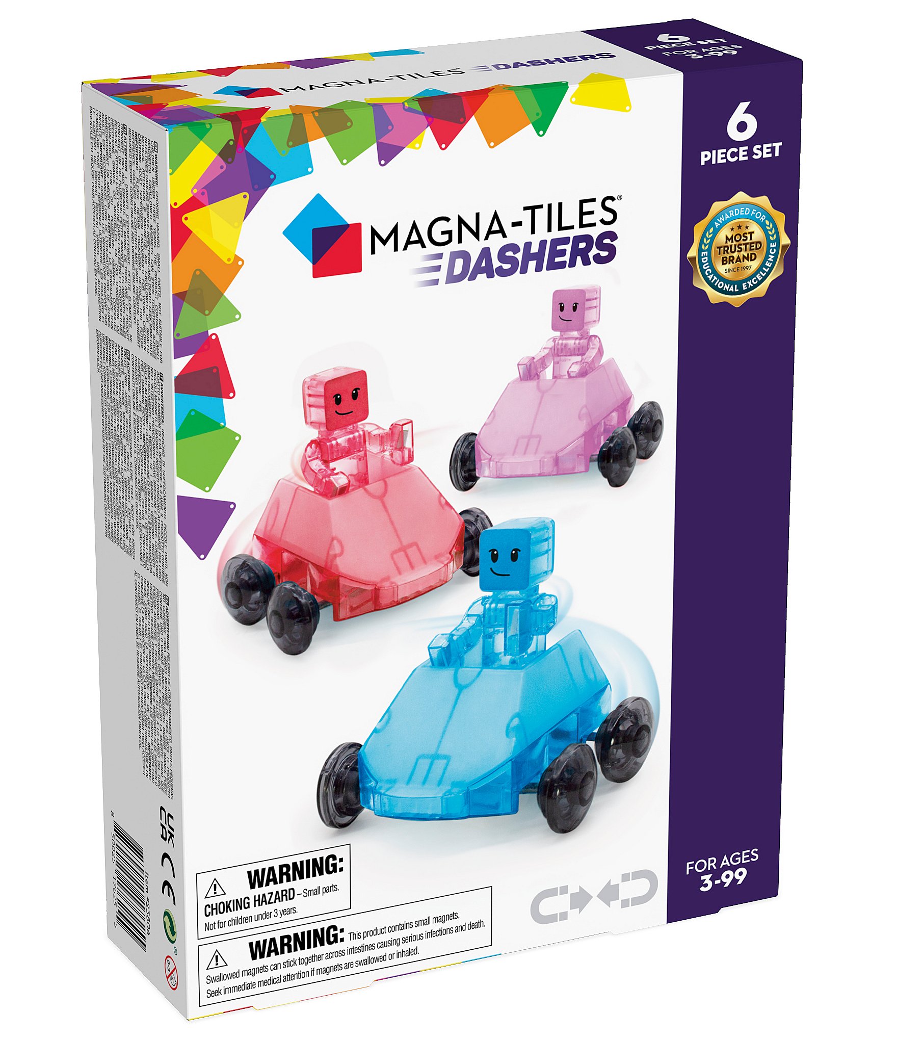 Magna-Tiles® Dashers 6-Piece Set