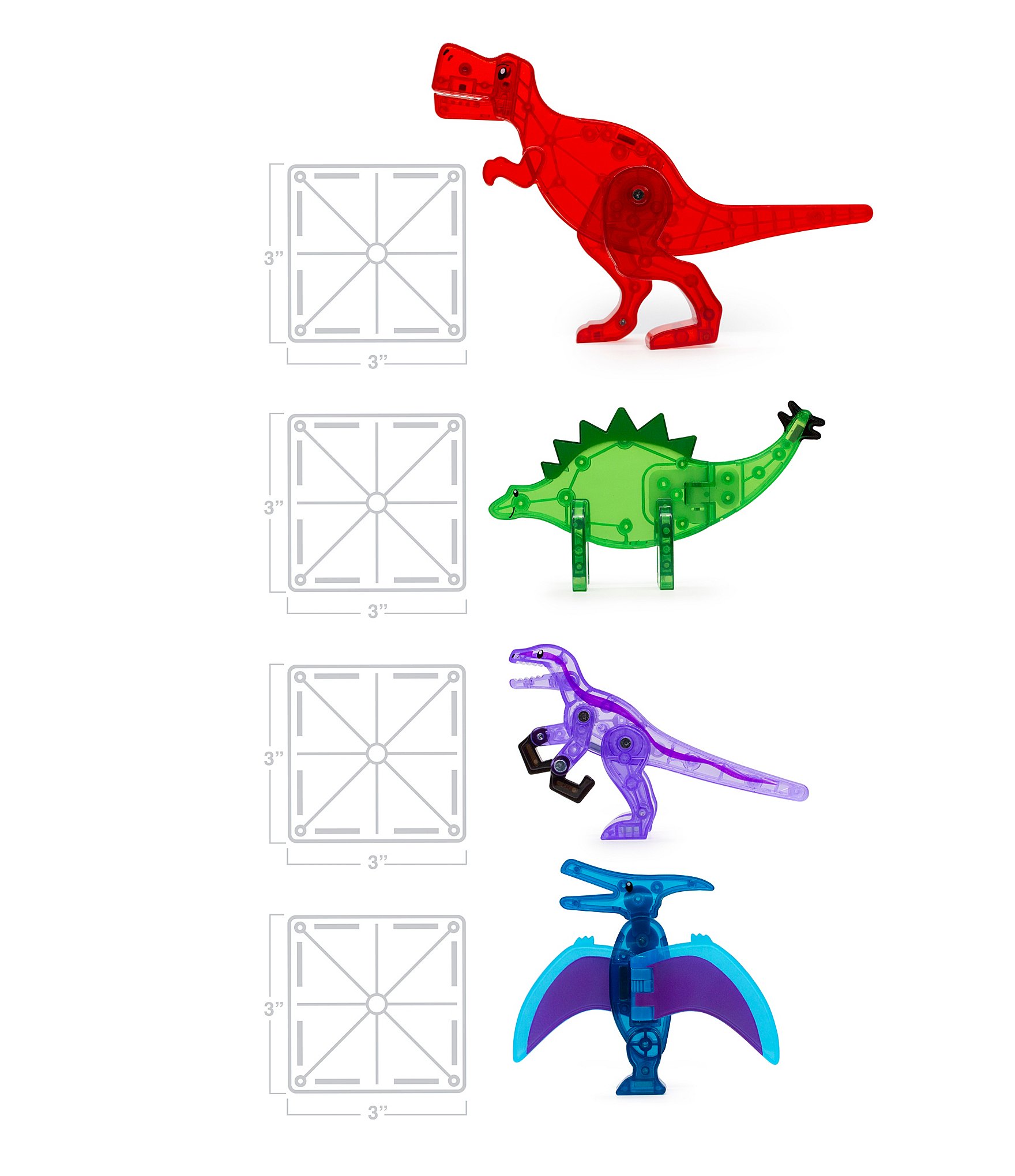 Magna-Tiles® Dino World 40-Piece Set