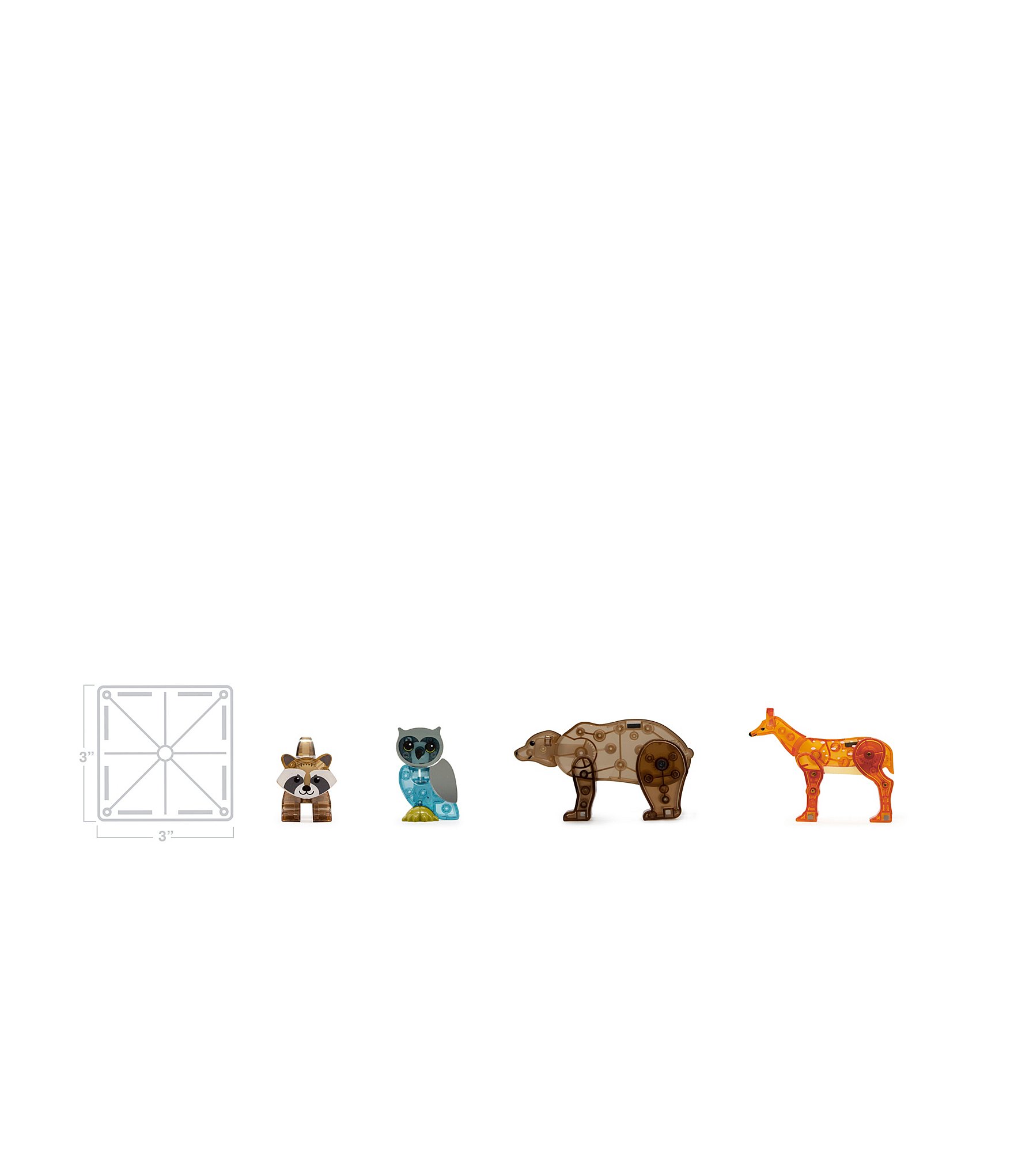 Magna-Tiles® Forest Animals 25-Piece Set