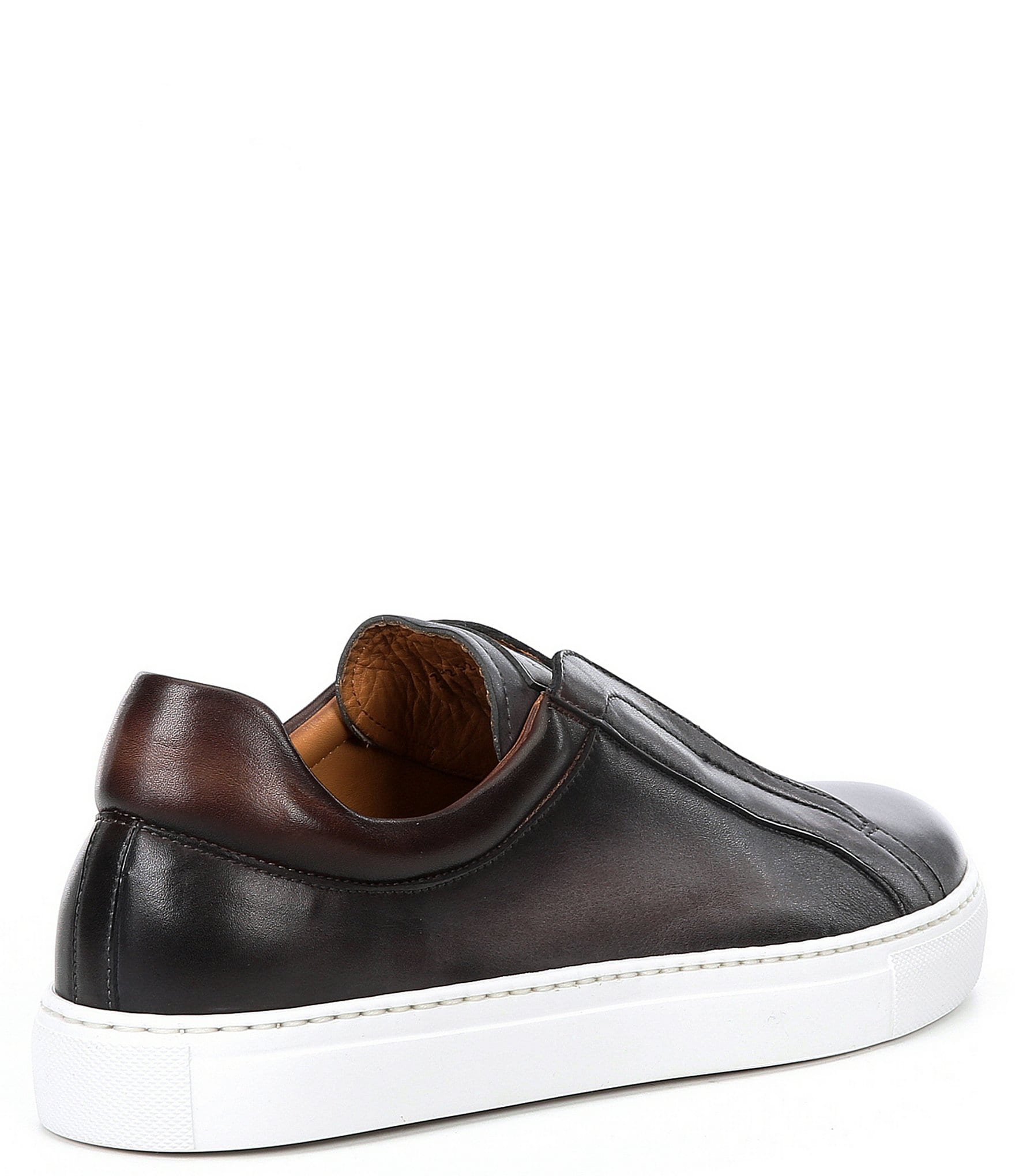 Magnanni Men's Fiore Leather Slip-On Dress Sneakers