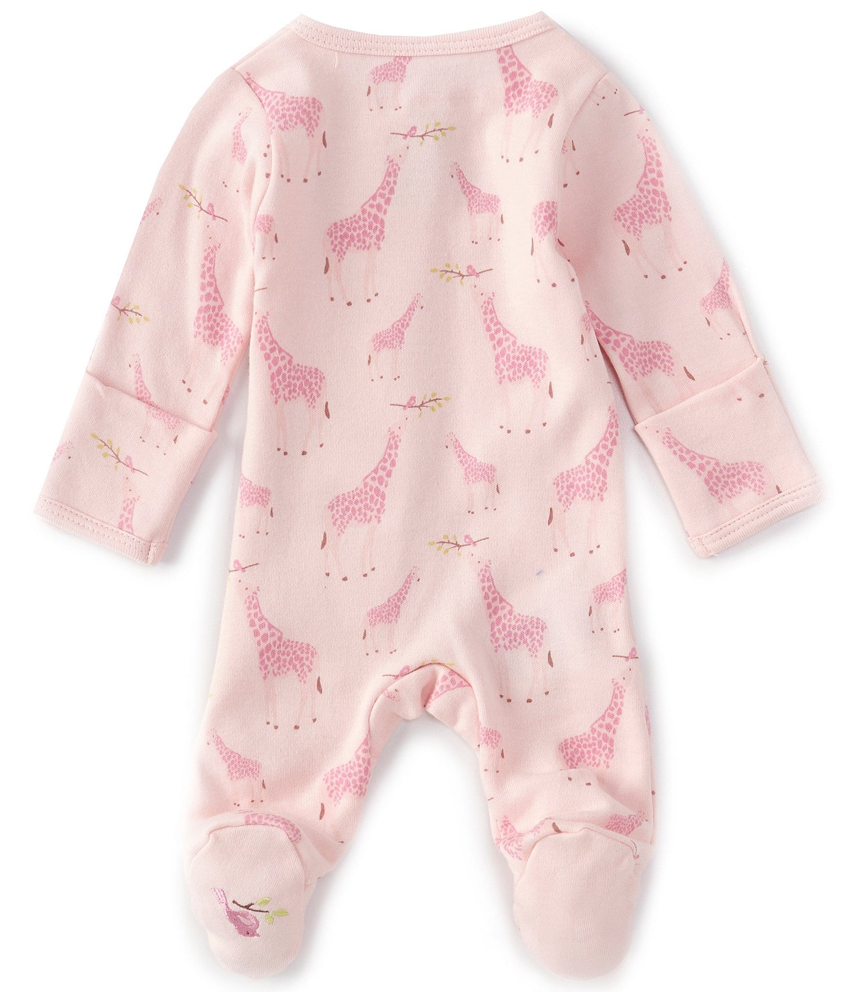 Magnetic Me Baby Girls Preemie-9 Months Long-Sleeve Jolie Giraffe Footie Coverall