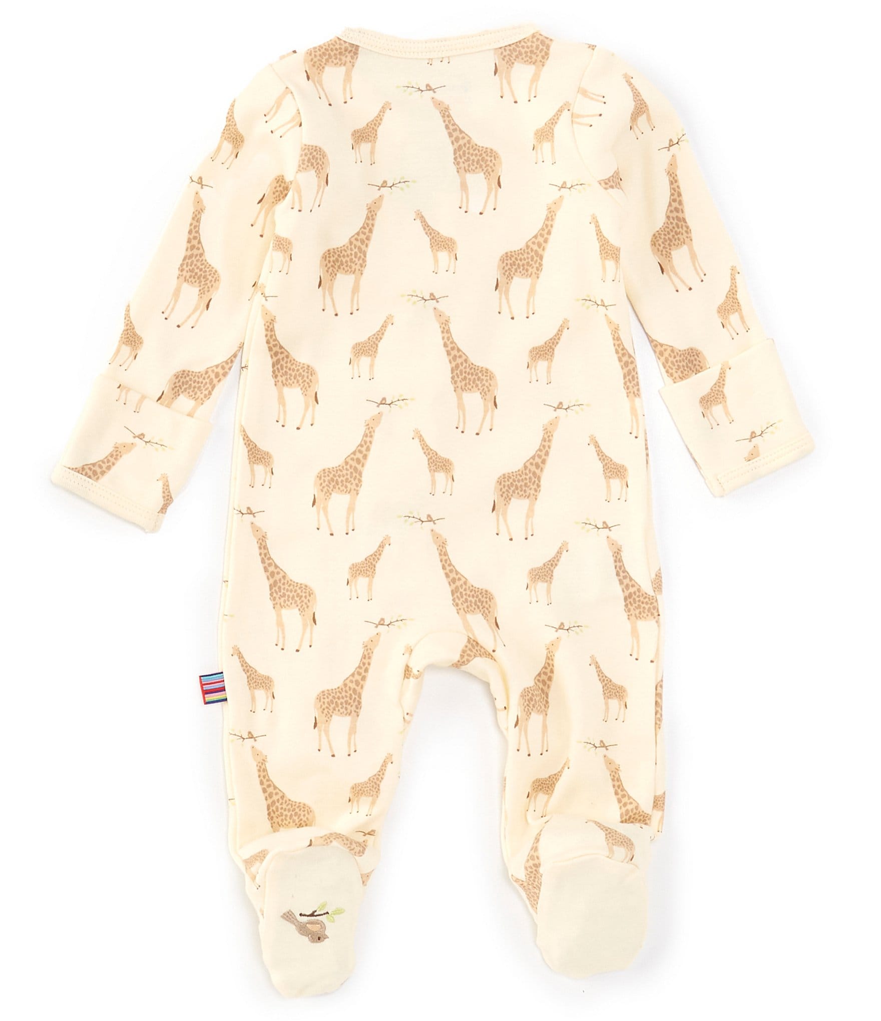 Magnetic Me Baby Newborn-9 Months Long-Sleeve Giraffe Printed Footie Coverall