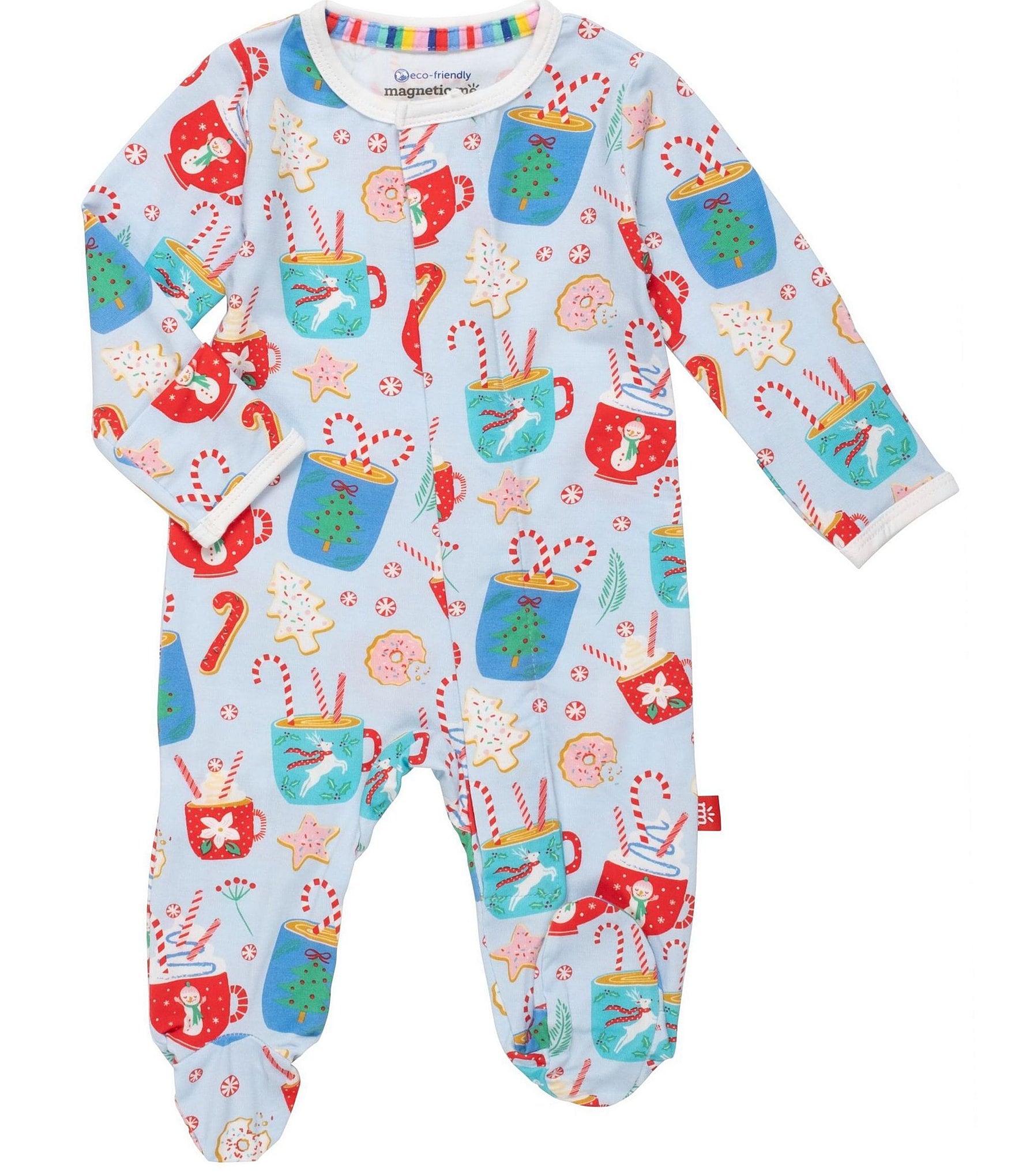 Magnetic Me Baby Preemie-9 Months Long Sleeve Wake Me Up Before You Coco Footed Coveralls ...