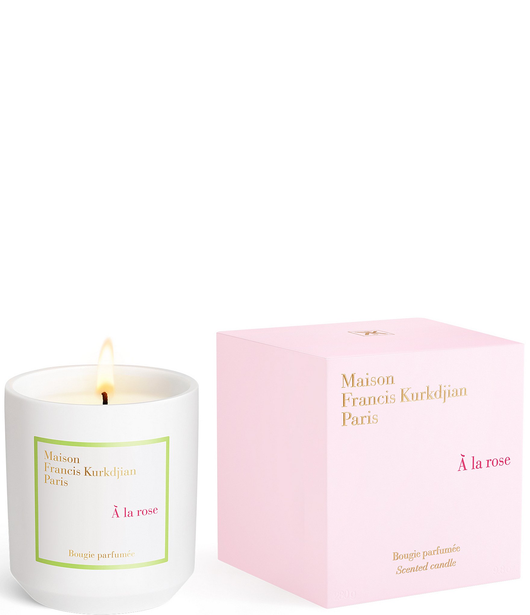 Maison Francis Kurkdjian A la rose Scented Candle