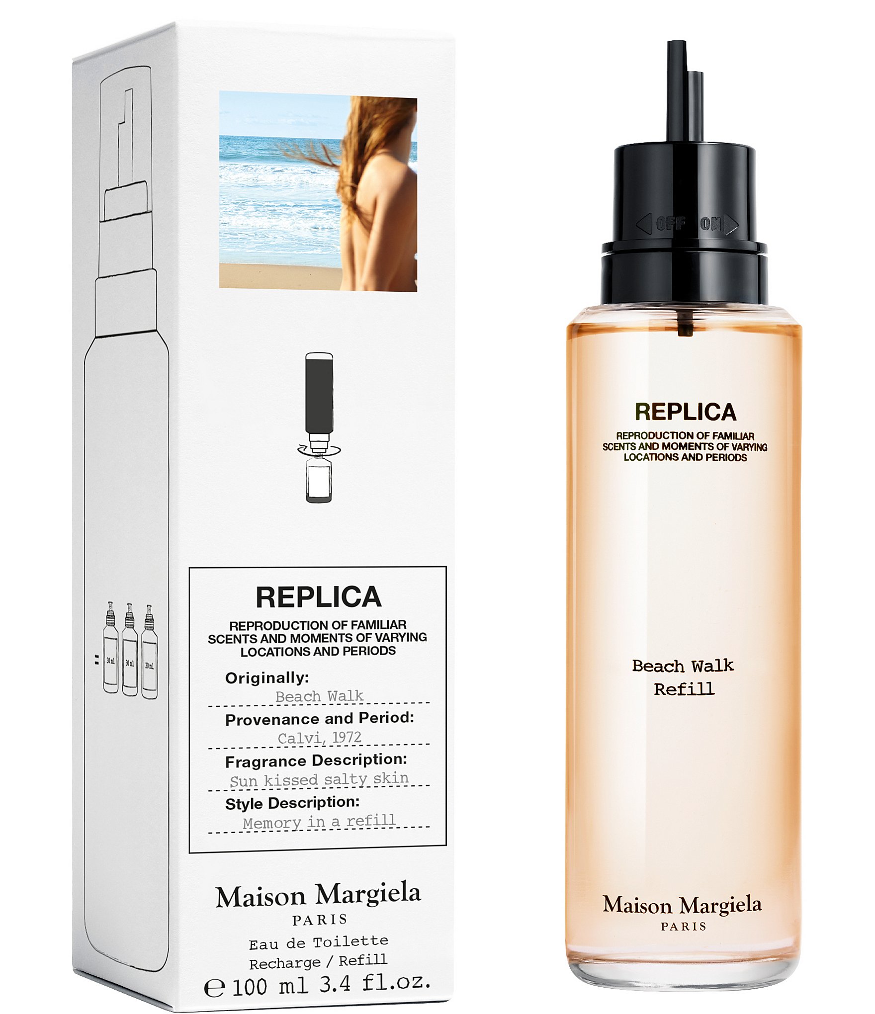 Maison Margiela REPLICA Beach Walk Eau de Toilette Refill, 3.4-oz.