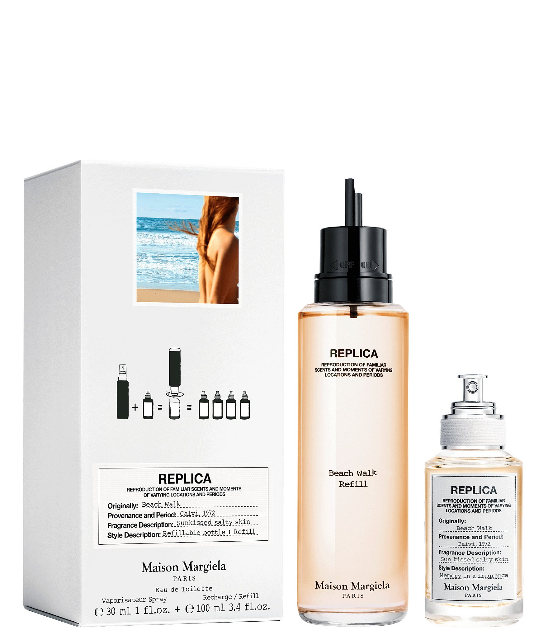 Maison Margiela REPLICA Beach Walk Eau de Toilette Refill Set