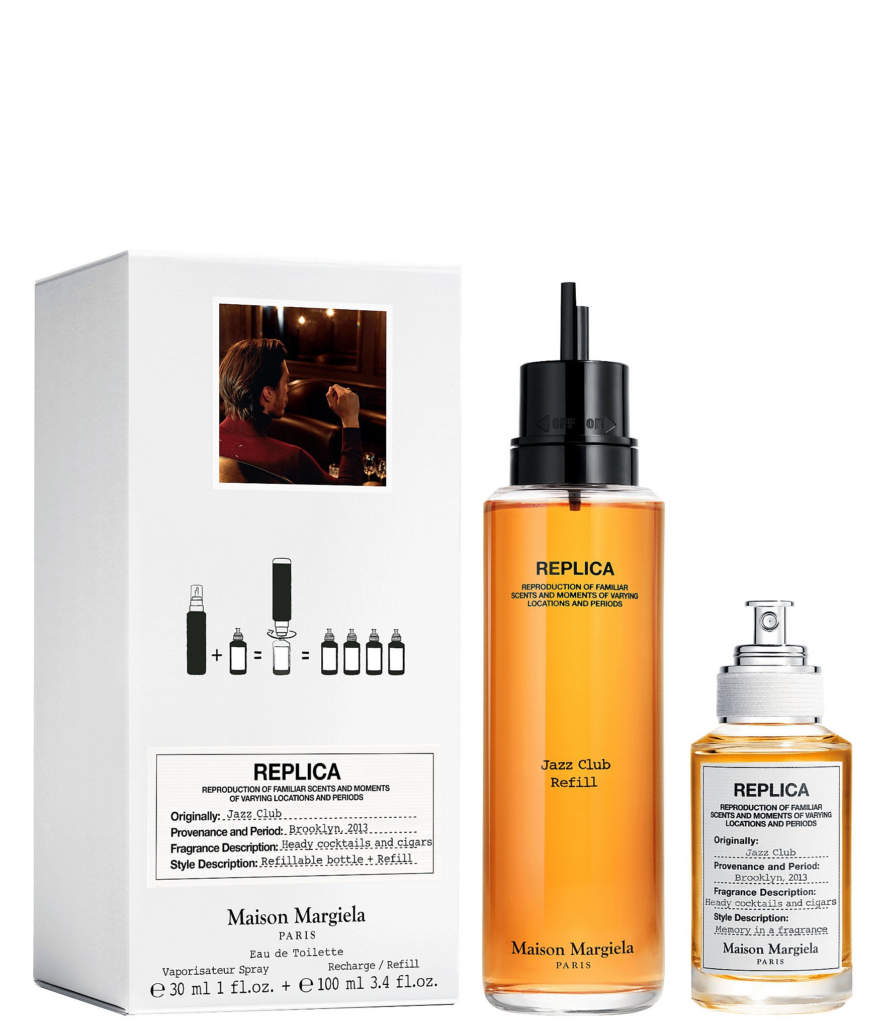 Maison Margiela REPLICA Jazz Club Eau de Toilette Refill Set