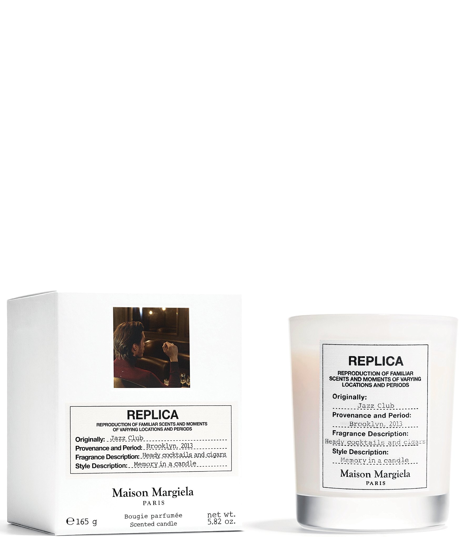 Maison Margiela REPLICA Jazz Club Scented Candle, 5.8-oz.