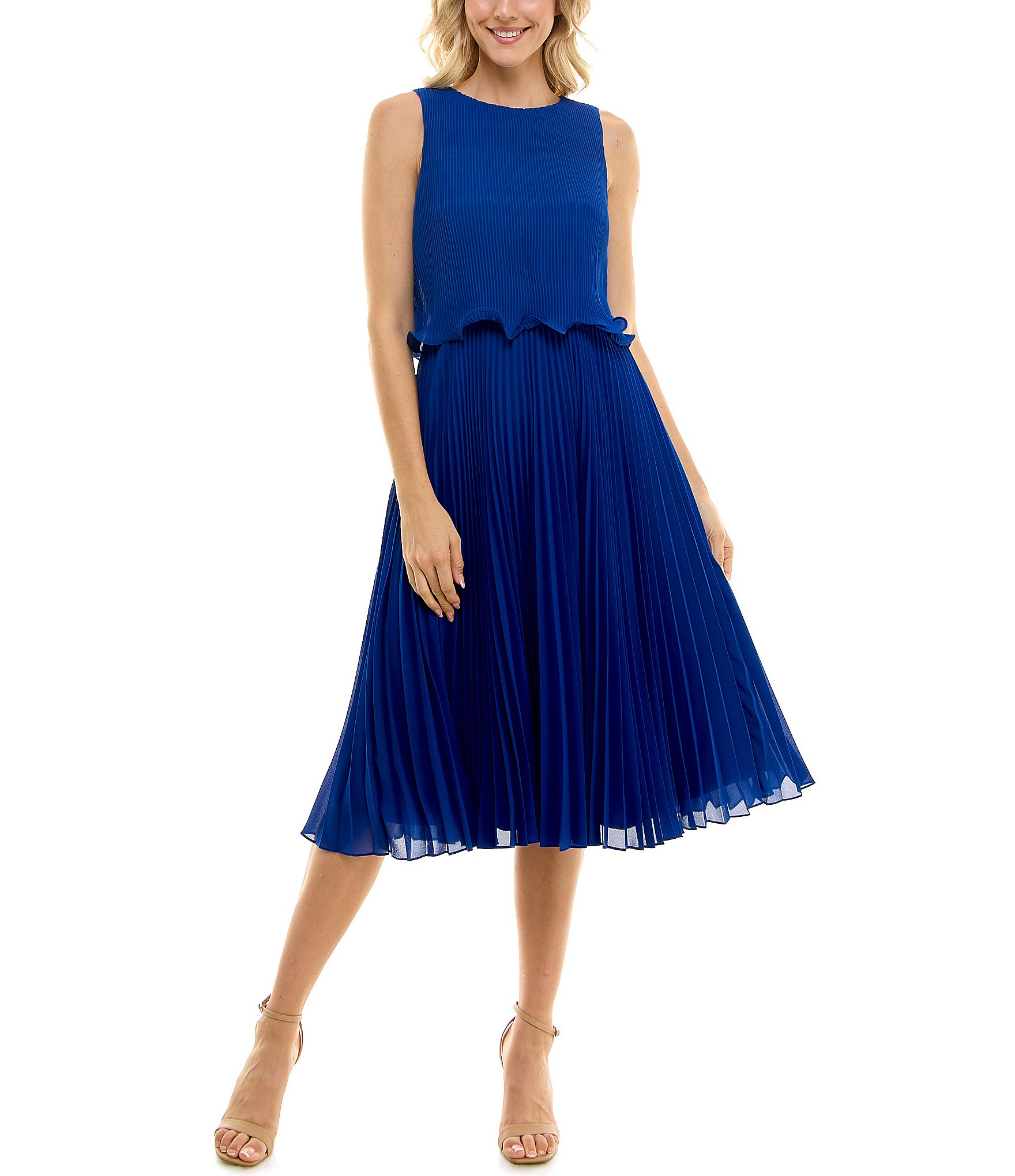 Cobalt blue dress dillards online
