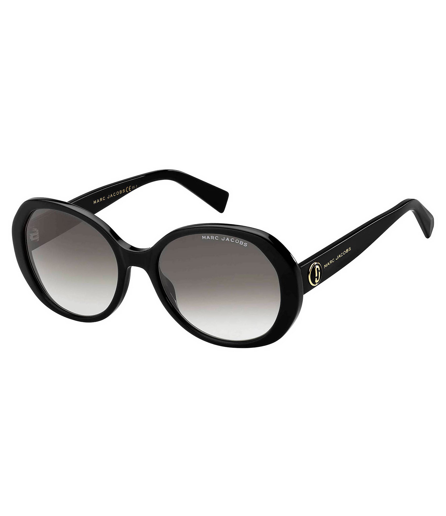 The Marc Jacobs Oval Gradient Lens Sunglasses | Dillard's