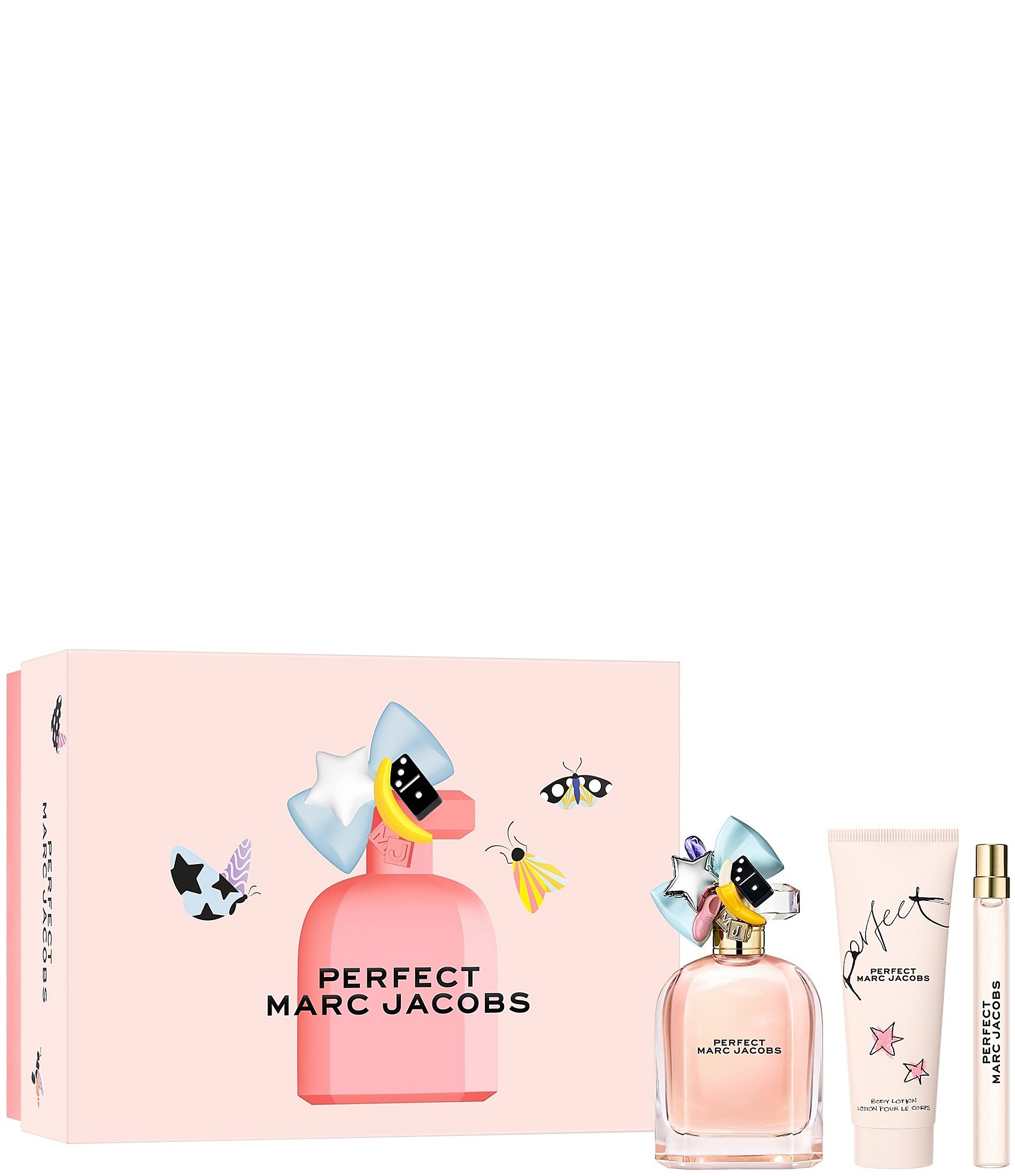 Lujoso jazz Del Norte Marc Jacobs Perfect Eau de Parfum 3-Piece Fragrance Gift Set | Dillard's