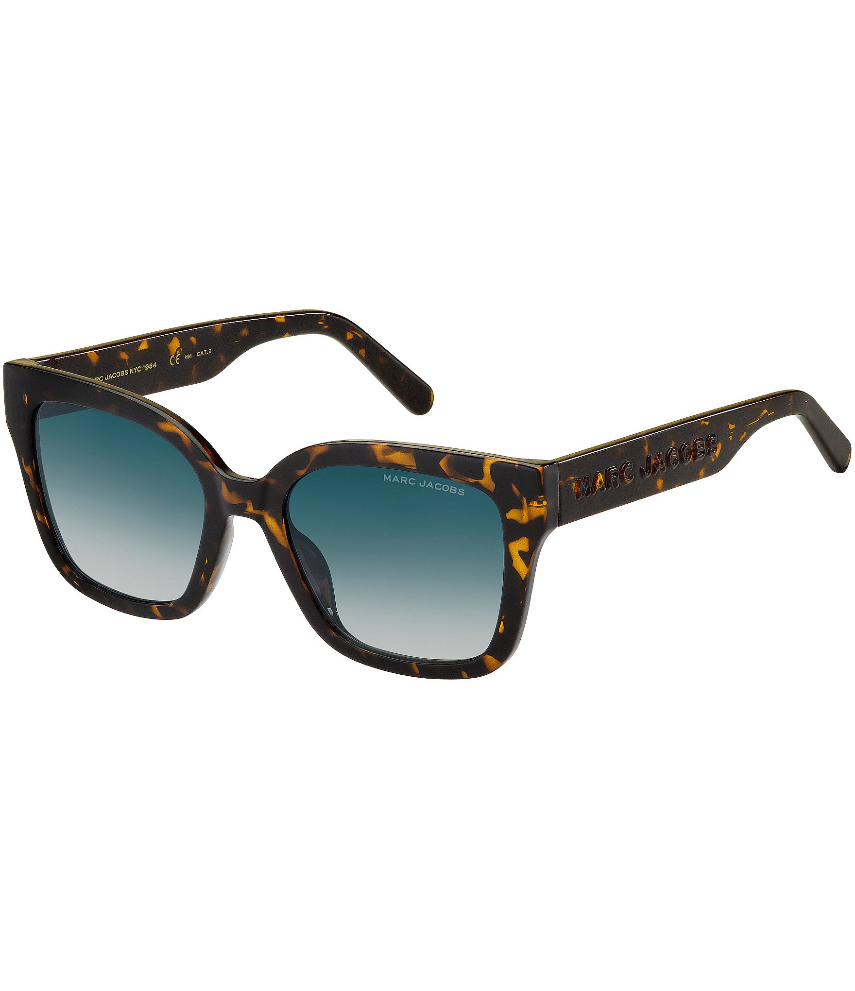 Marc Jacobs Women's Square Havana Sunglasses | Dillard's